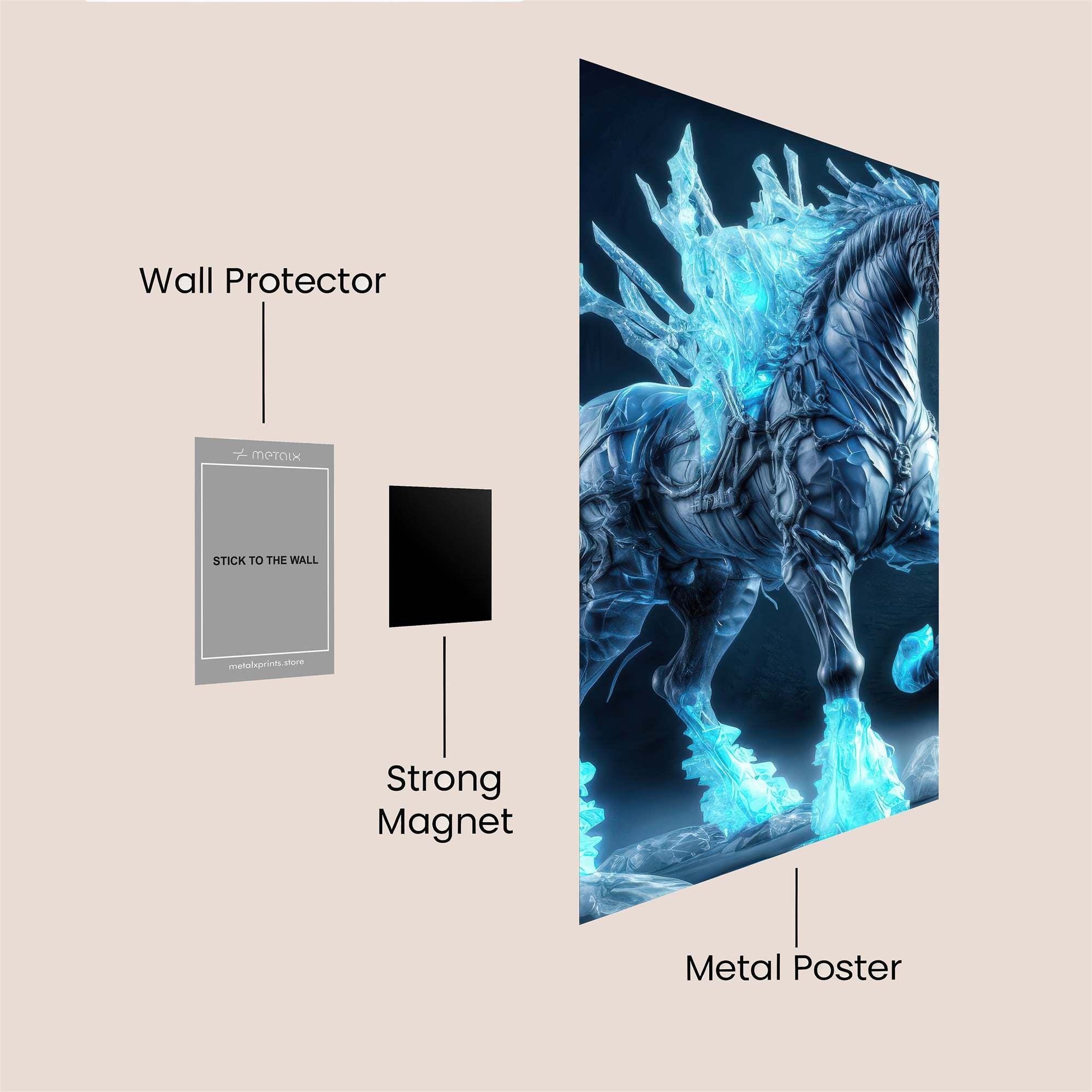 Frost Gallop Safe Wall Magnetic / M