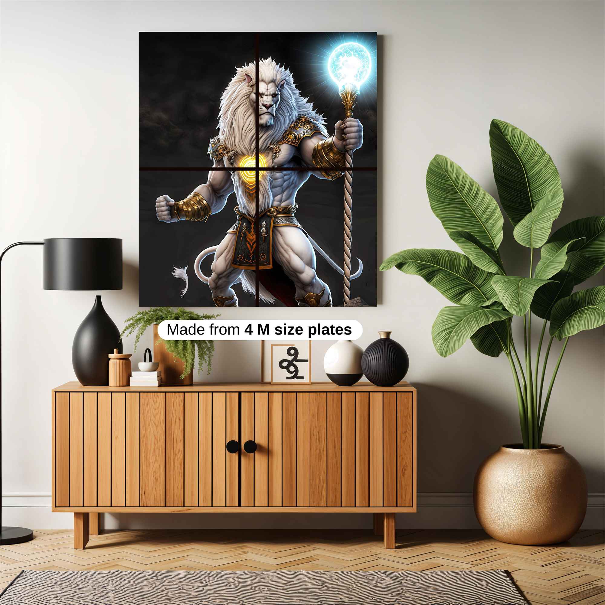 Lion Mystic Safe Wall Magnetic / M