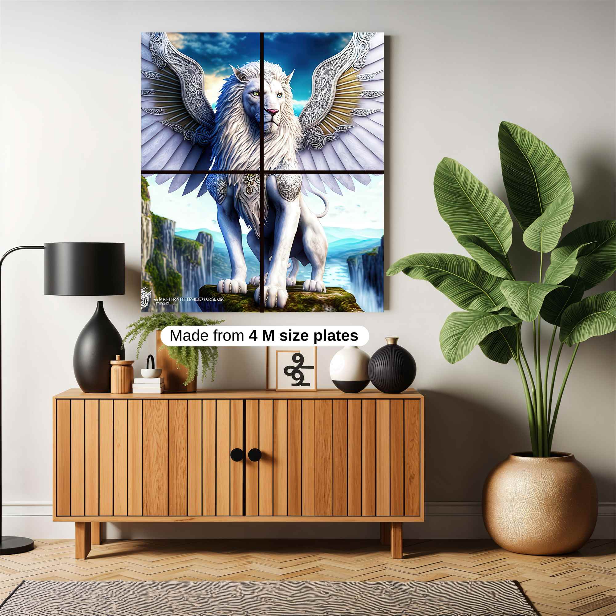 Sculpted Serenity Safe Wall Magnetic / M