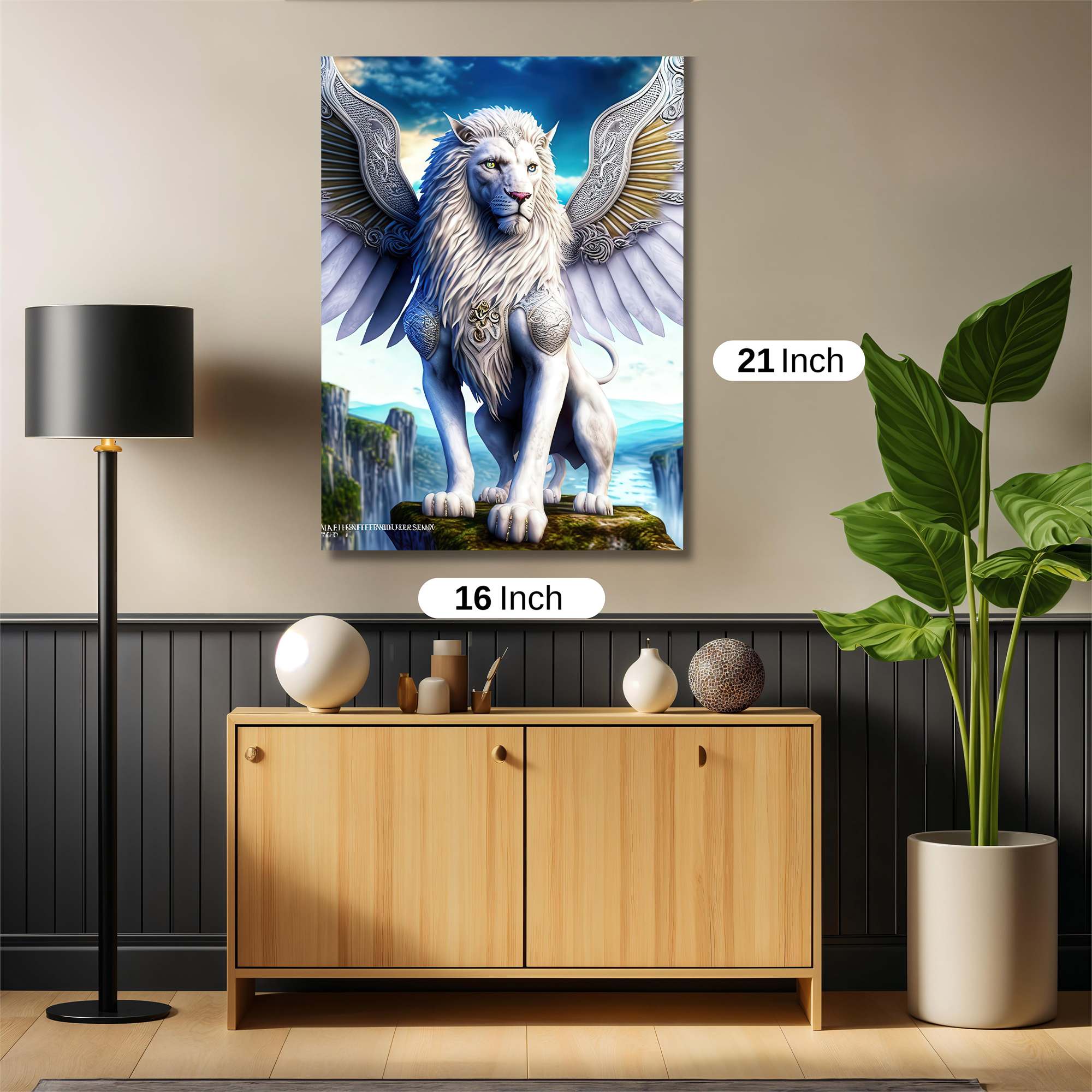 Sculpted Serenity Safe Wall Magnetic / M