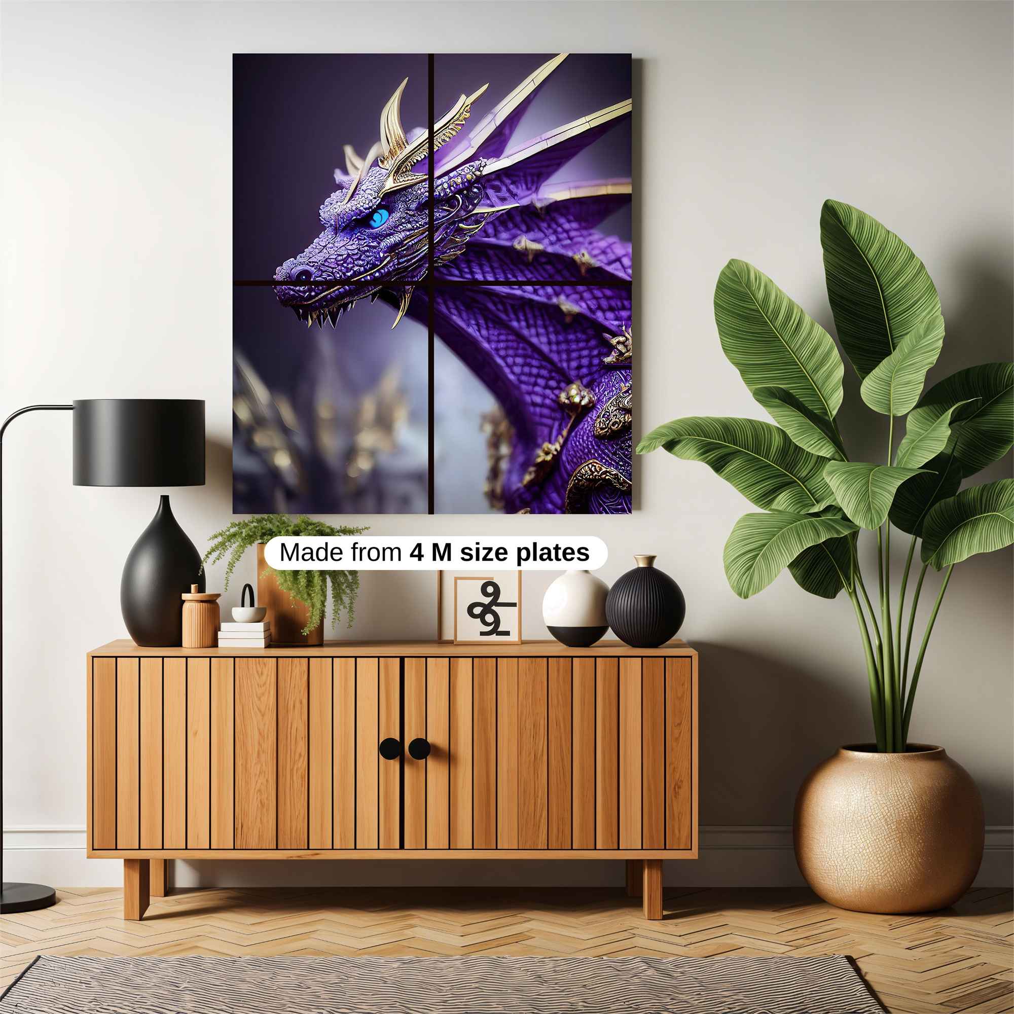 Mystical Guardian Safe Wall Magnetic / M