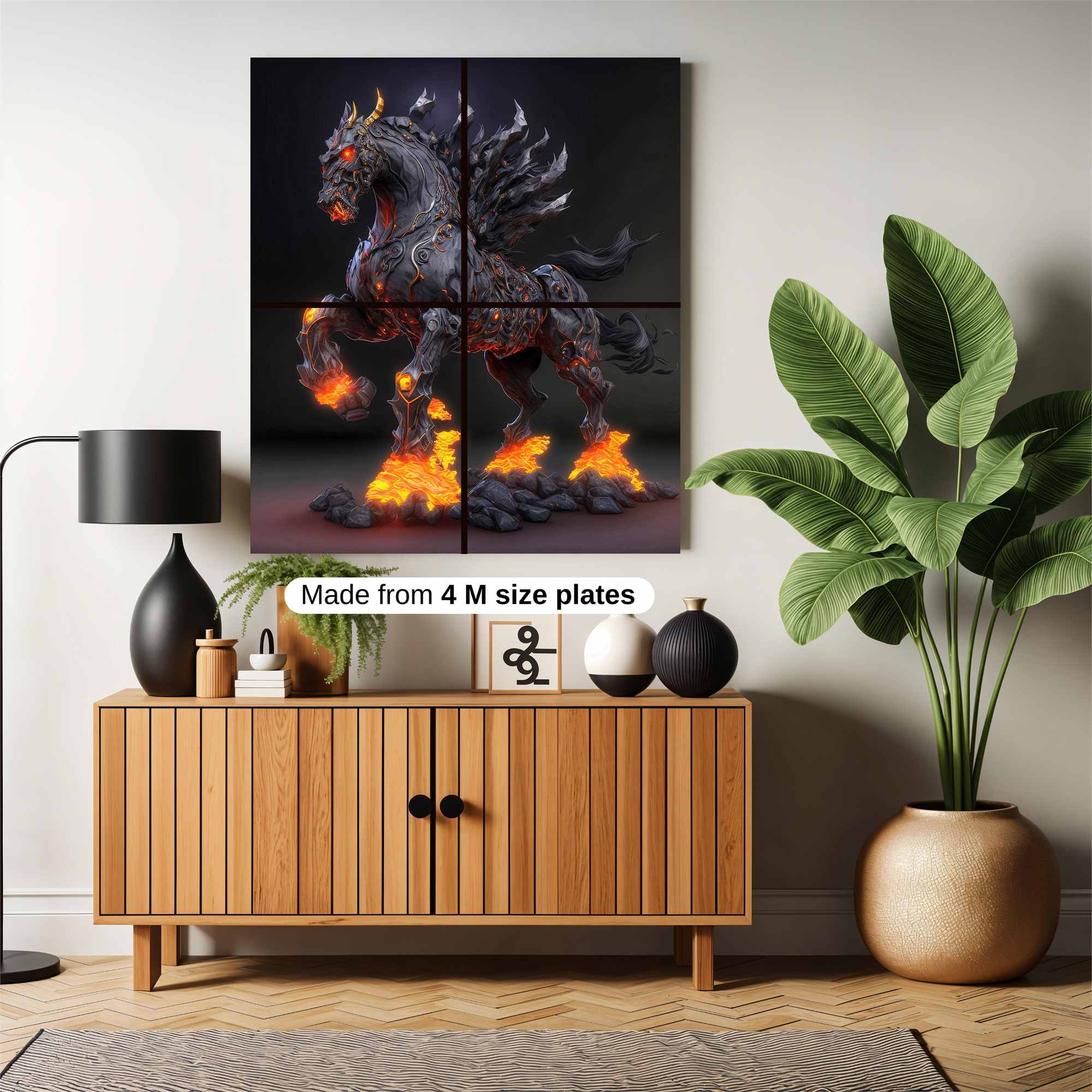 Ember Fury Safe Wall Magnetic / M