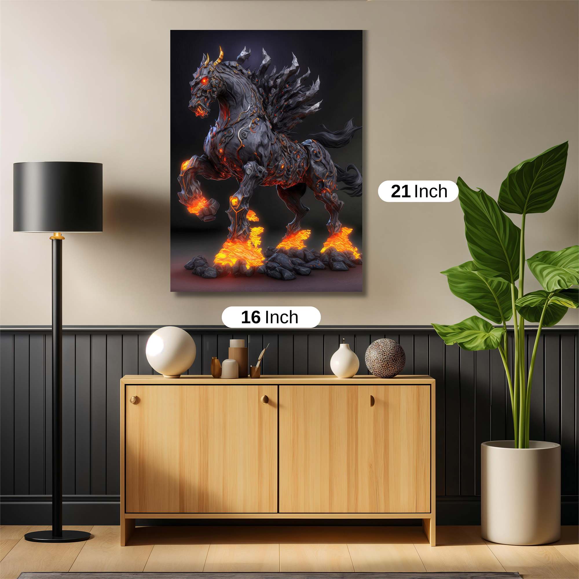 Ember Fury Safe Wall Magnetic / M