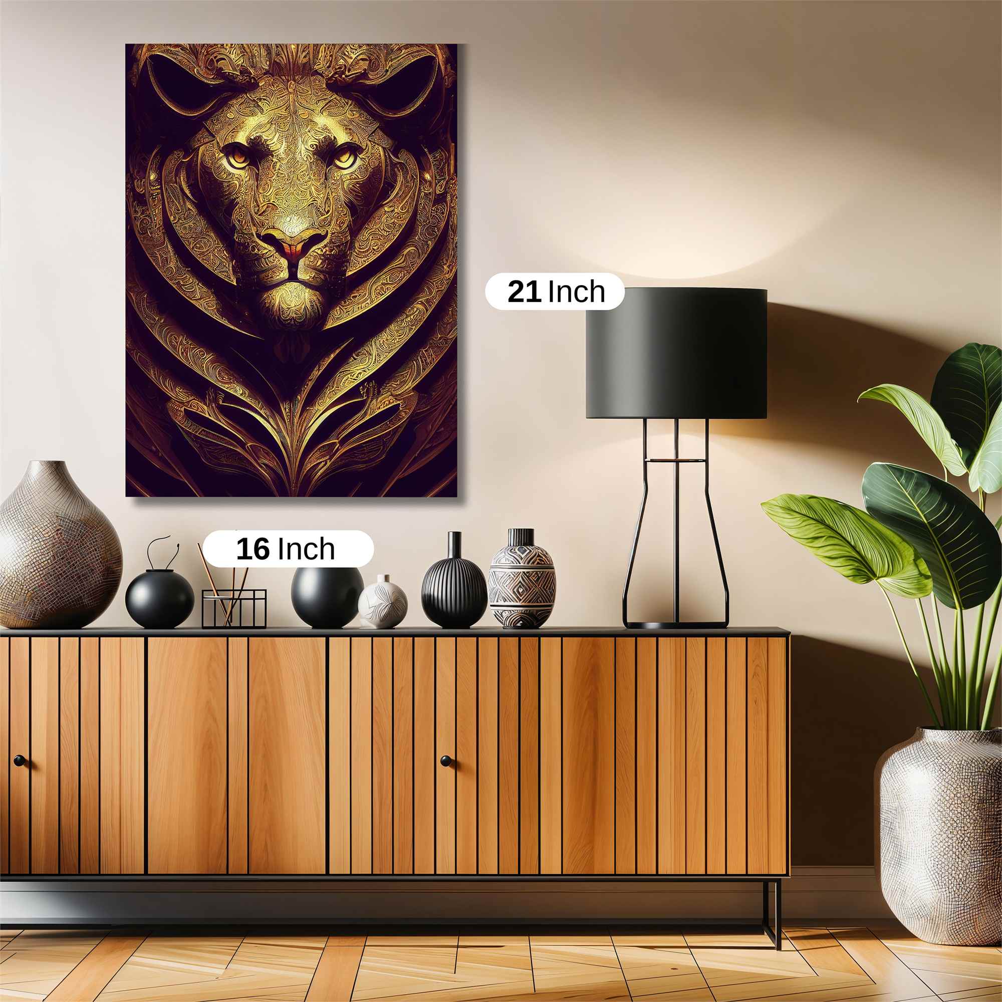 Lion Majestic Safe Wall Magnetic / M