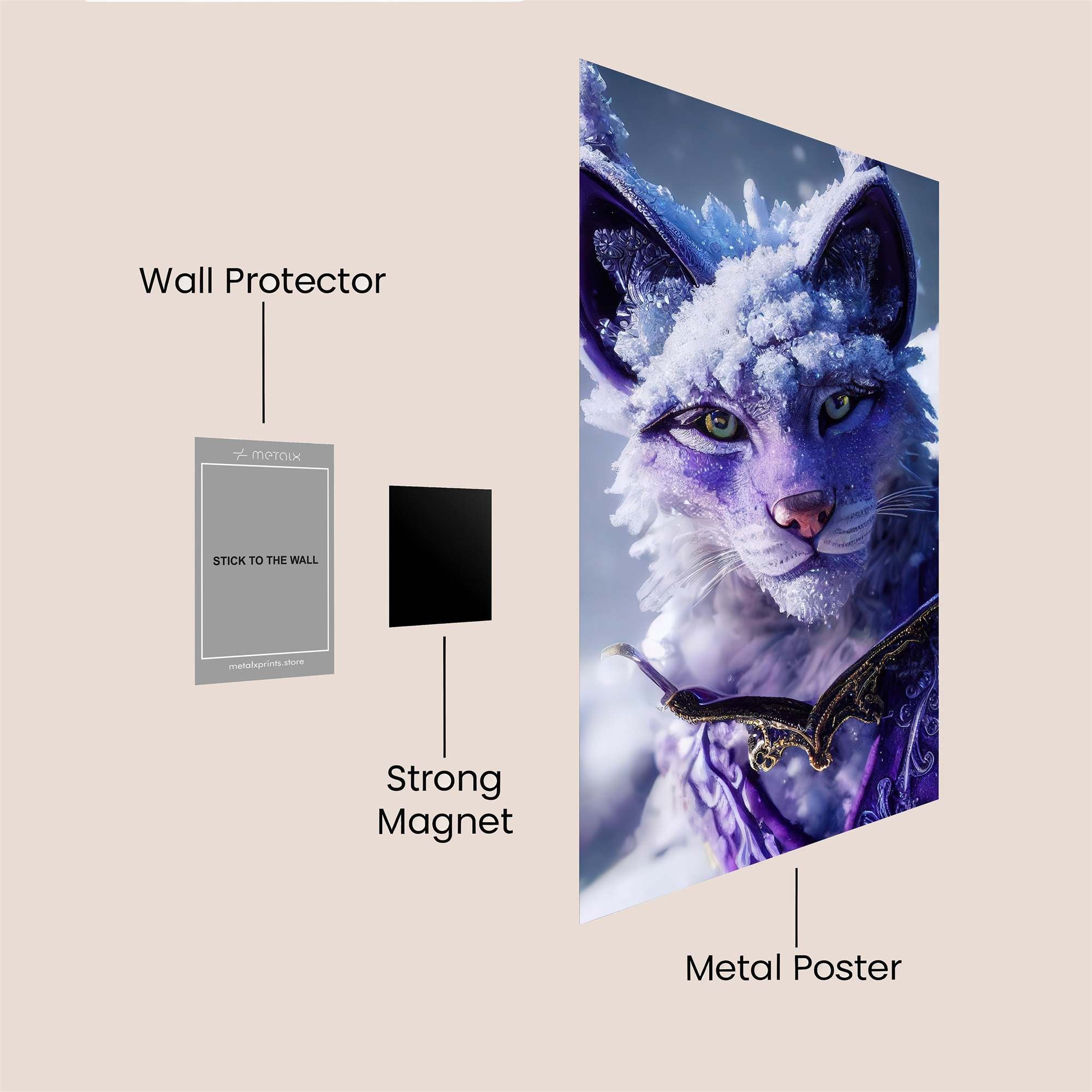 Frost Queen Safe Wall Magnetic / M