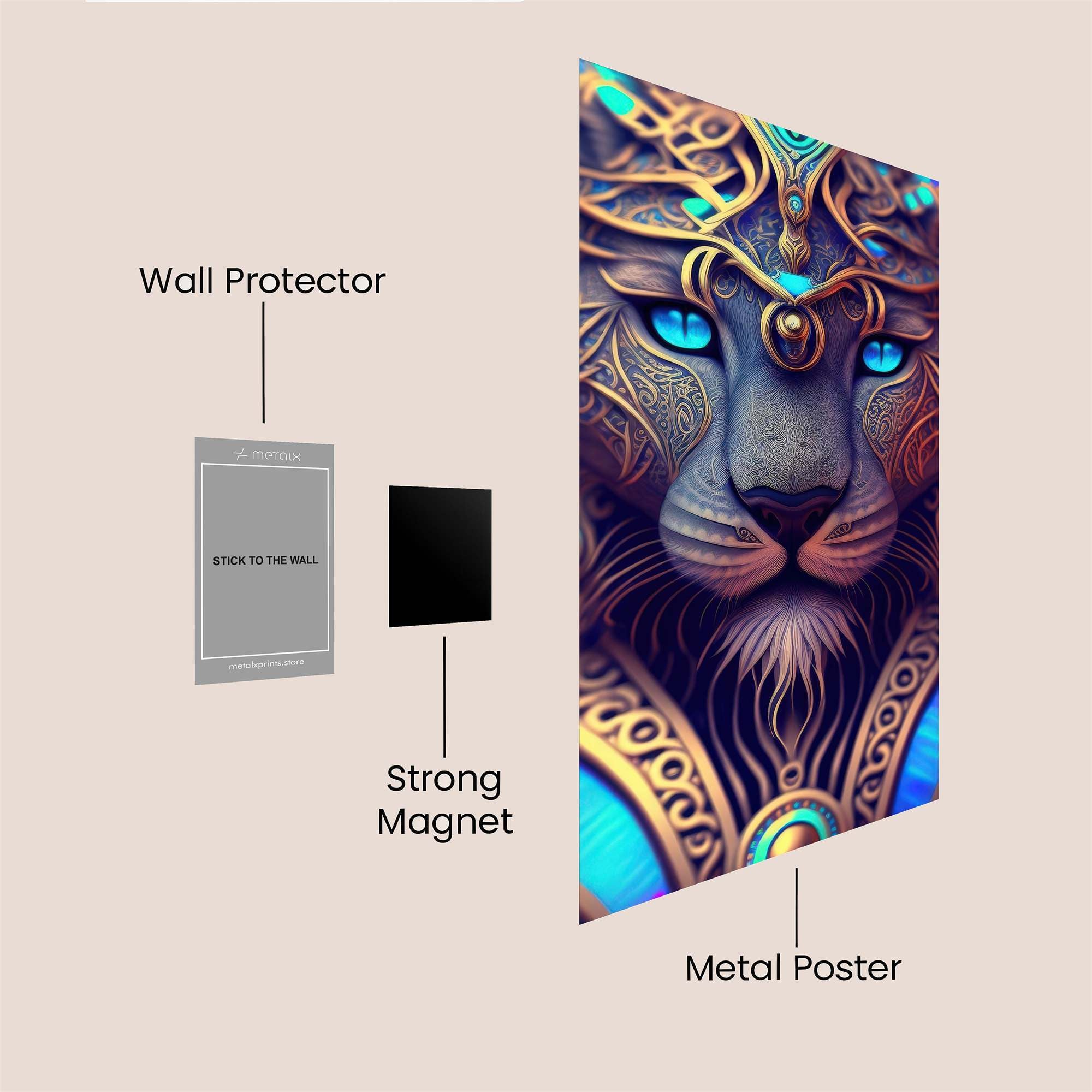 Lion Sovereign Safe Wall Magnetic / M