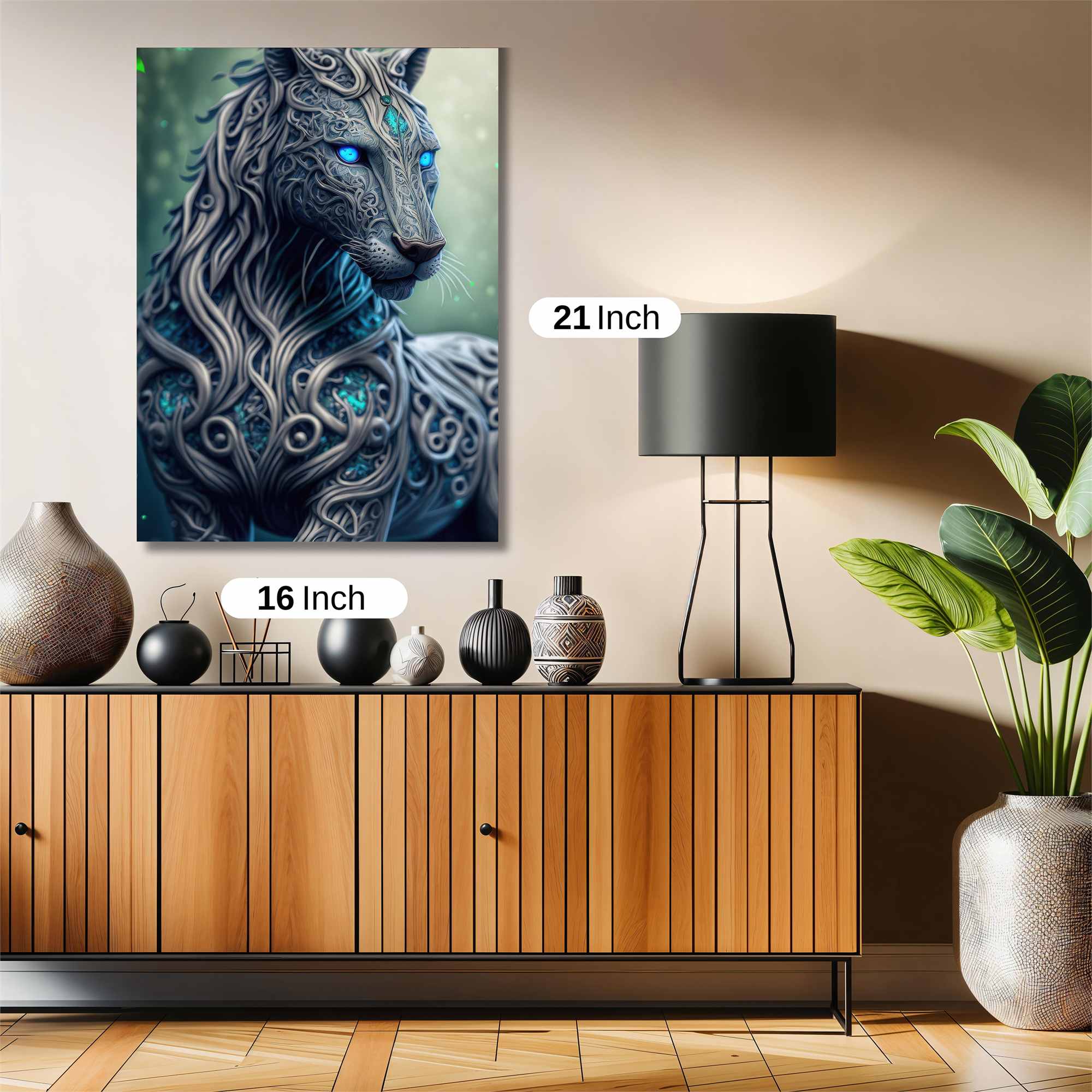 Crystal Serenity Safe Wall Magnetic / M