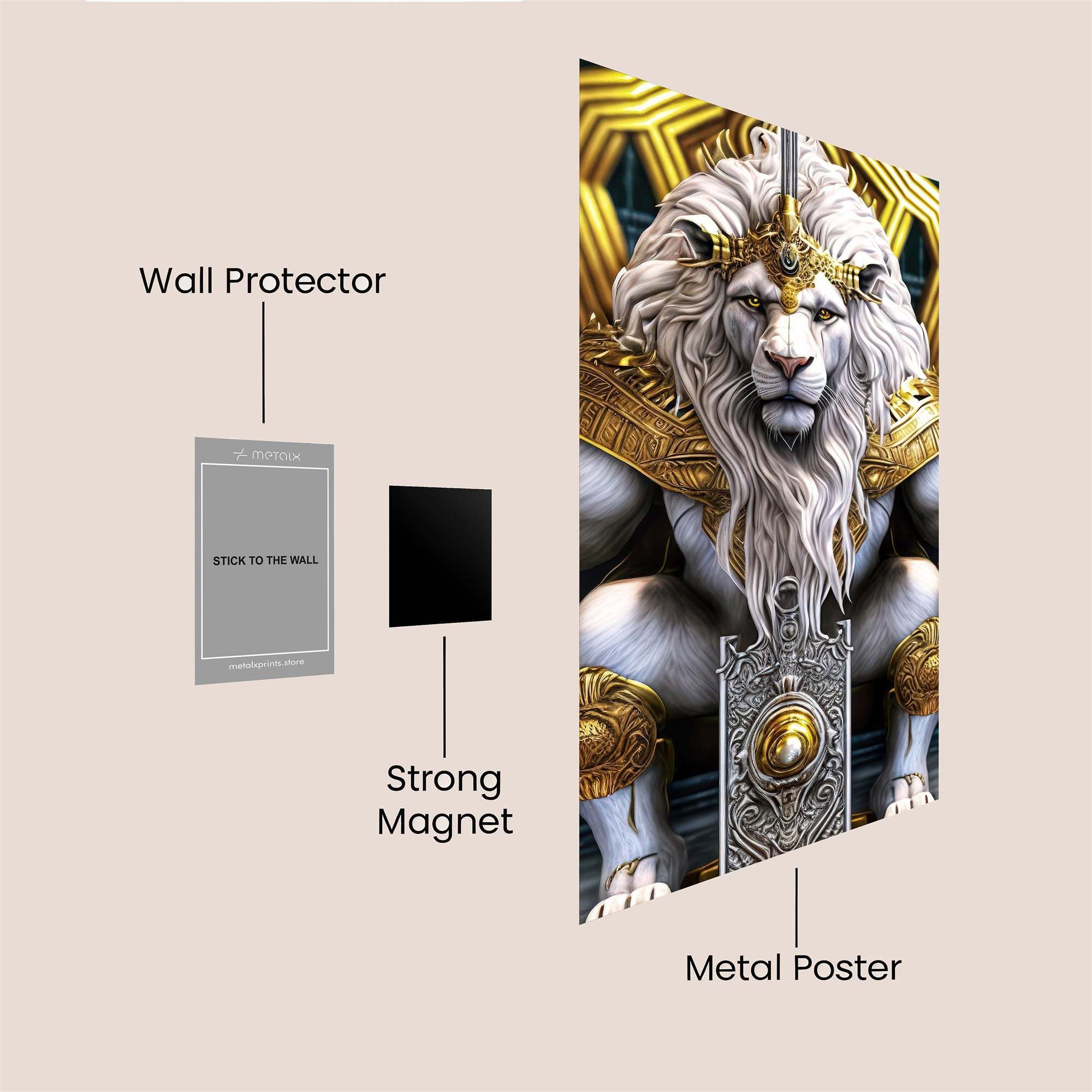 Lion Sovereign Safe Wall Magnetic / M