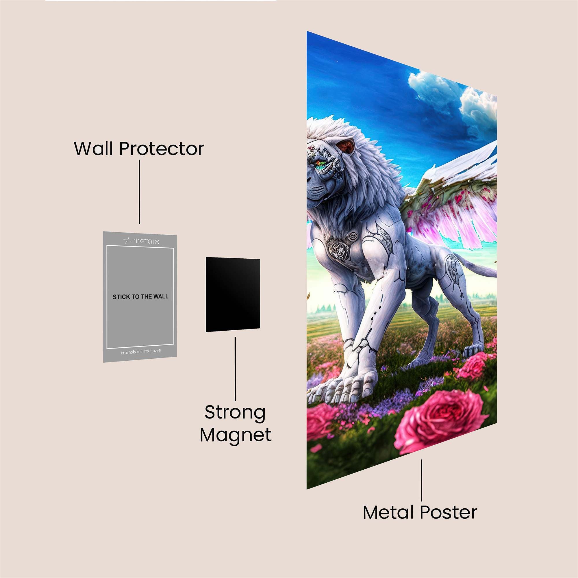 Griffin Grace Safe Wall Magnetic / M