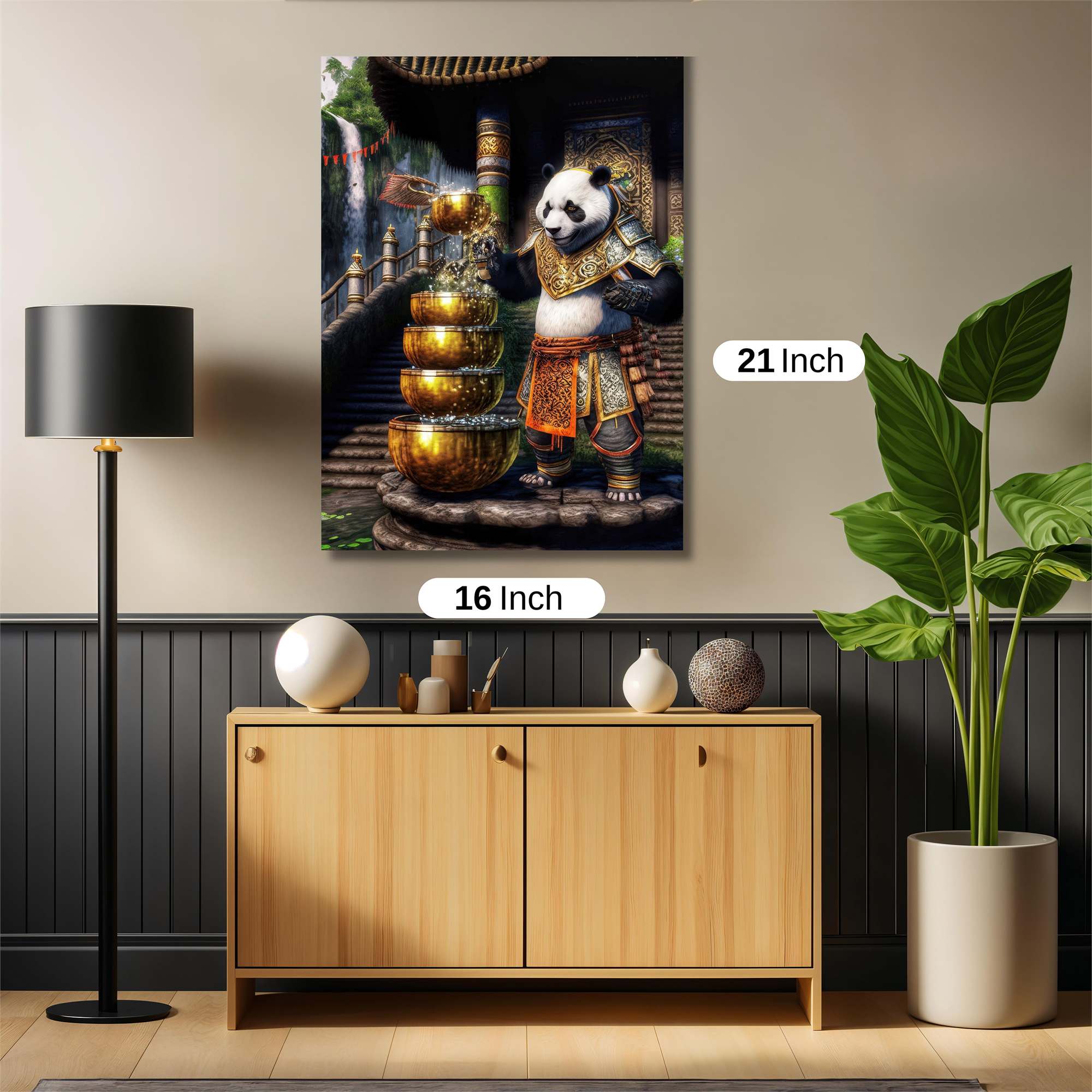 Panda Serenity Safe Wall Magnetic / M