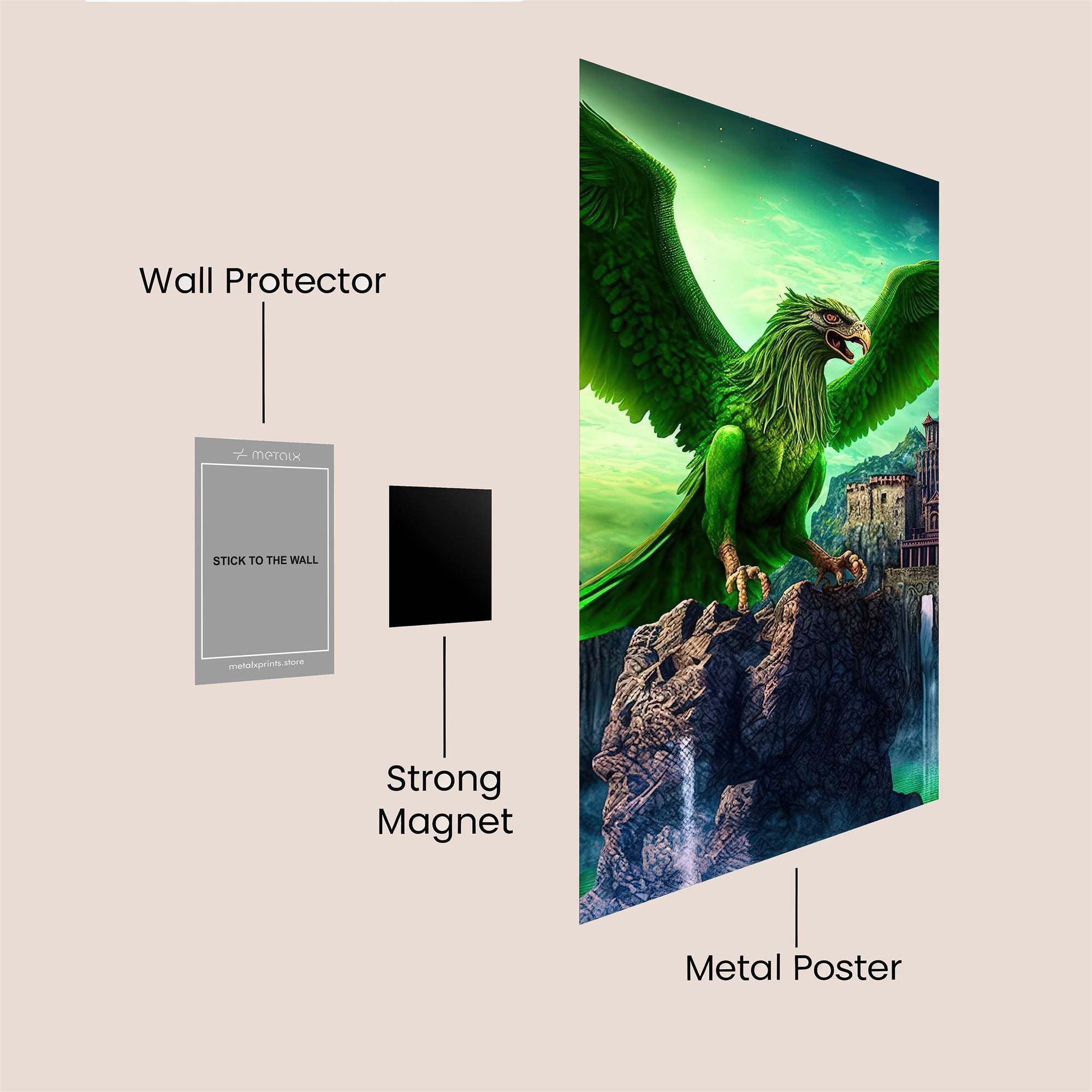 Phoenix Radiant Safe Wall Magnetic / M