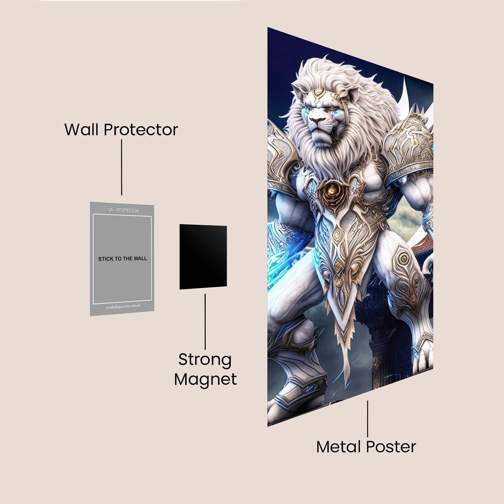 Lion Sovereign Safe Wall Magnetic / M