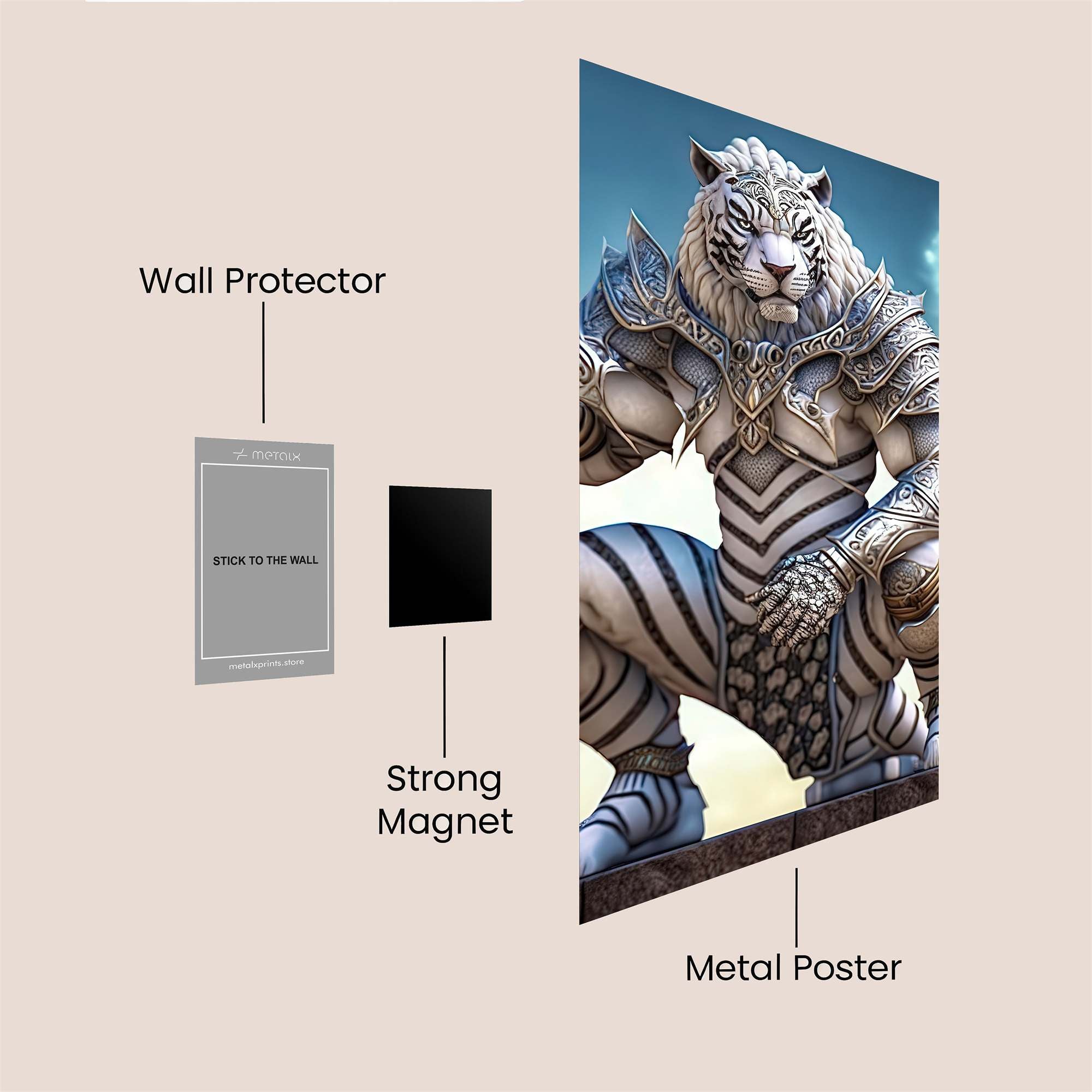 Tiger Sovereign Safe Wall Magnetic / M