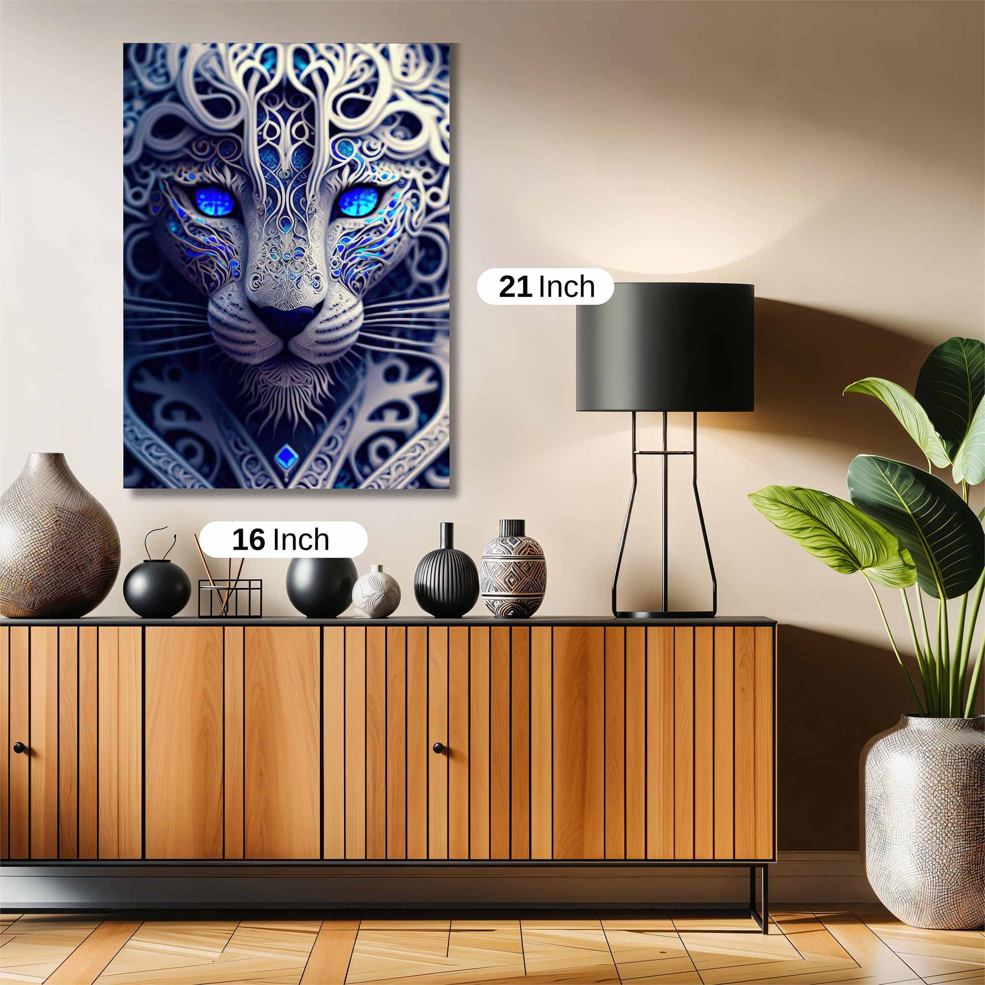 Leopard Enigma Safe Wall Magnetic / M