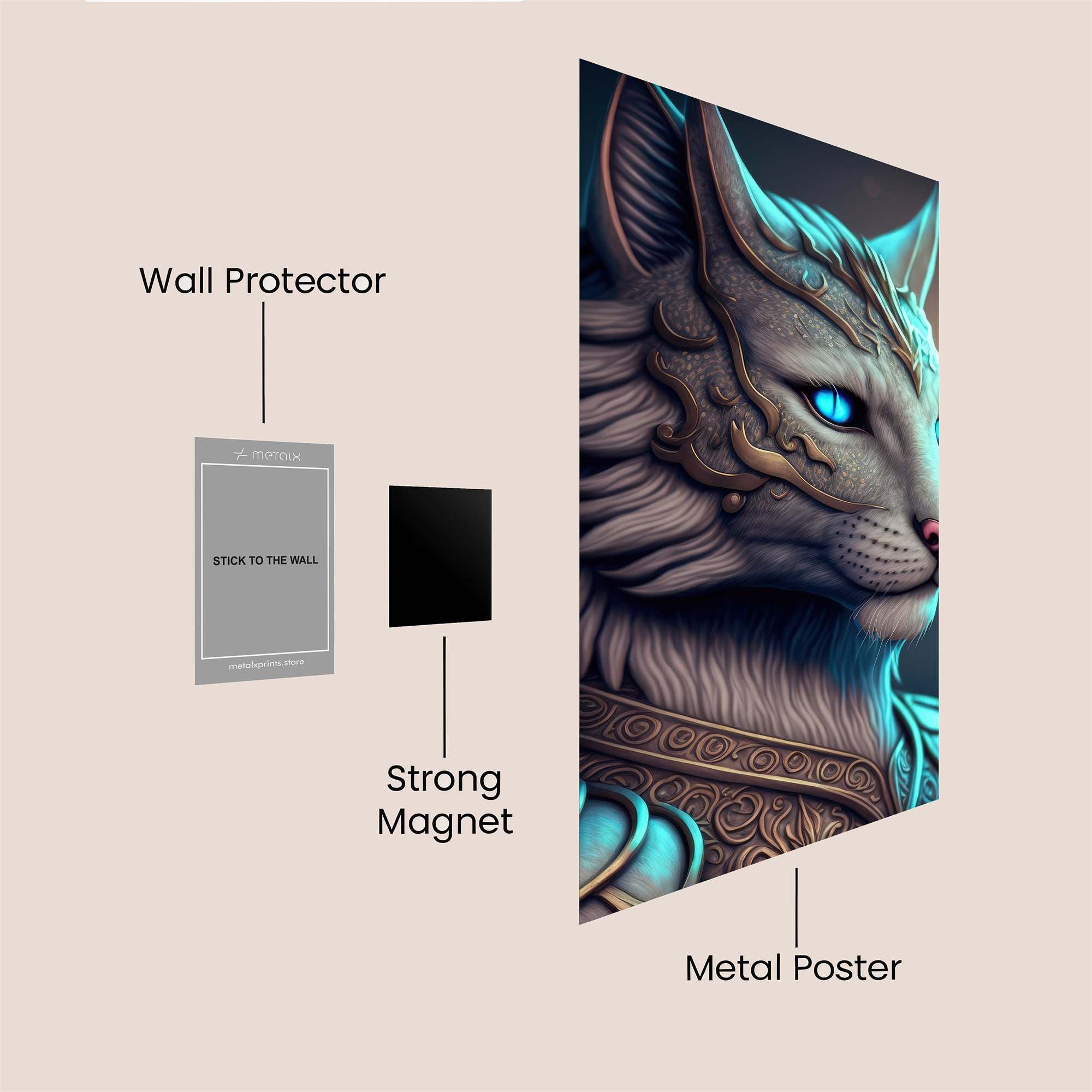 Mystic Grace Safe Wall Magnetic / M