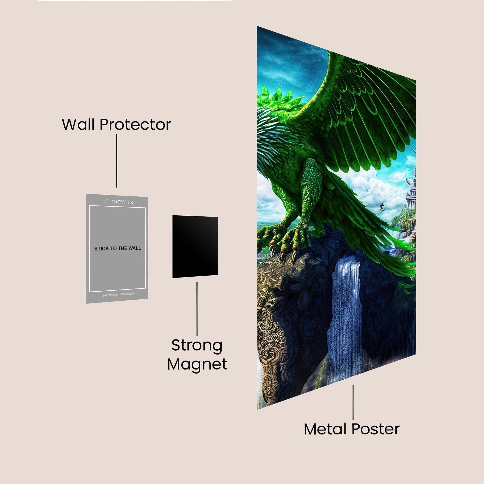 Phoenix Serenity Safe Wall Magnetic / M