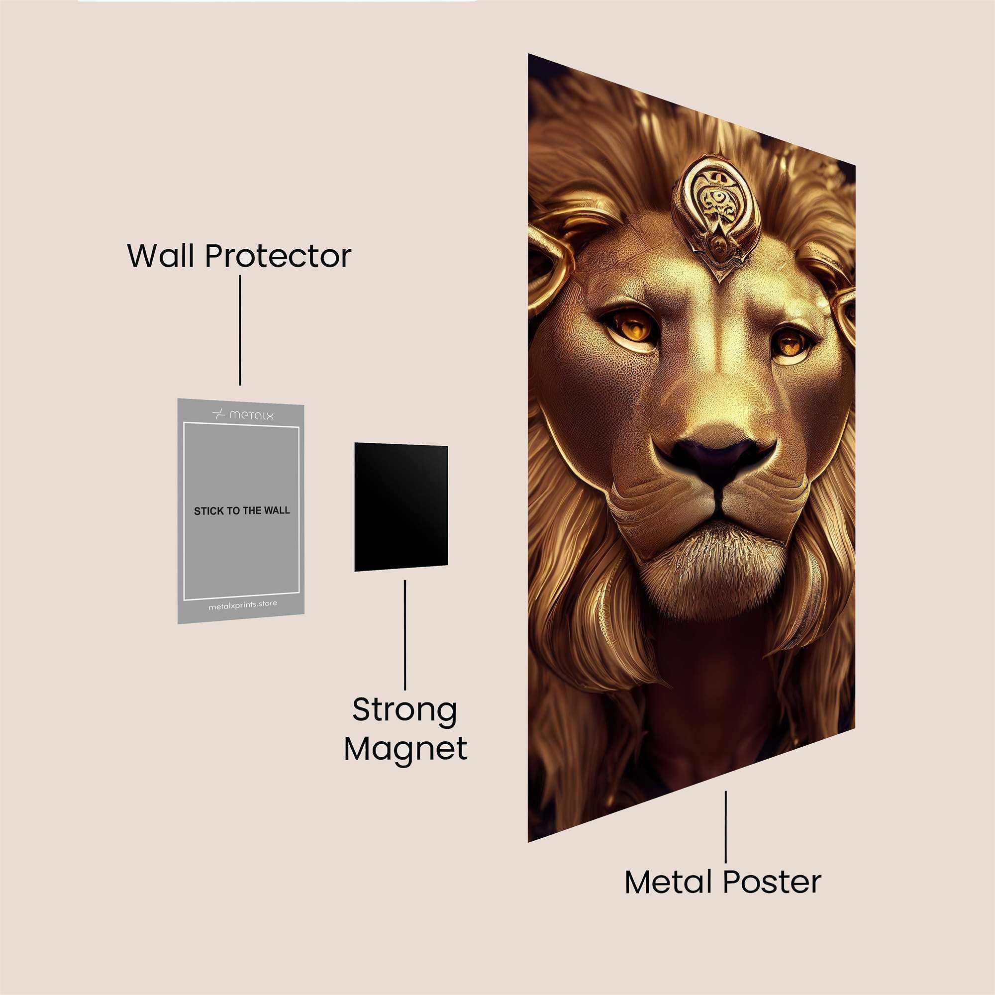 Regal Majesty Safe Wall Magnetic / M