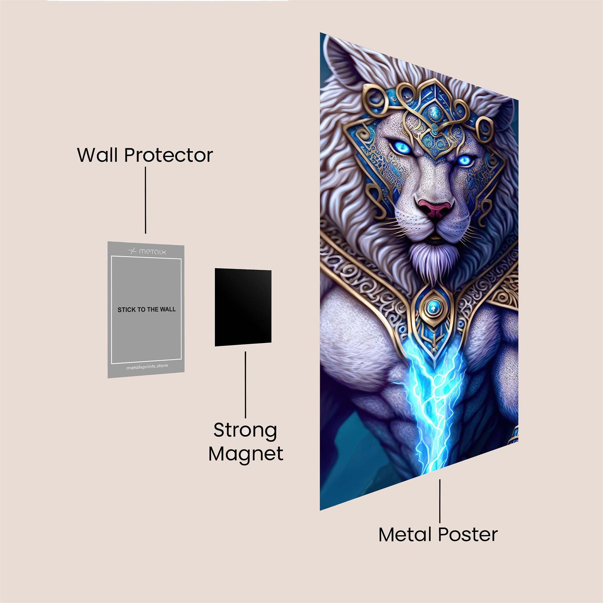 Lion Sovereign Safe Wall Magnetic / M