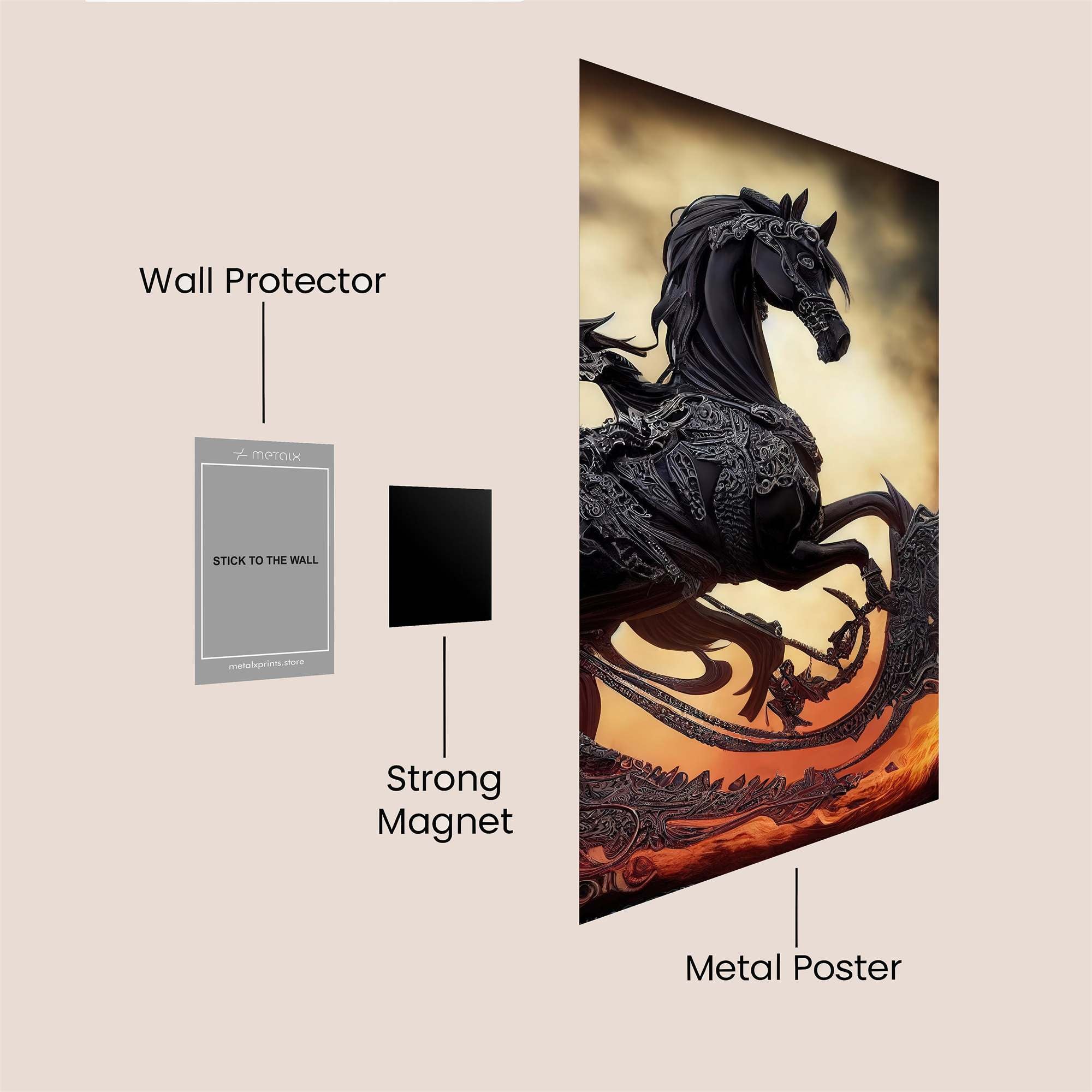Eclipse Unleashed Safe Wall Magnetic / M