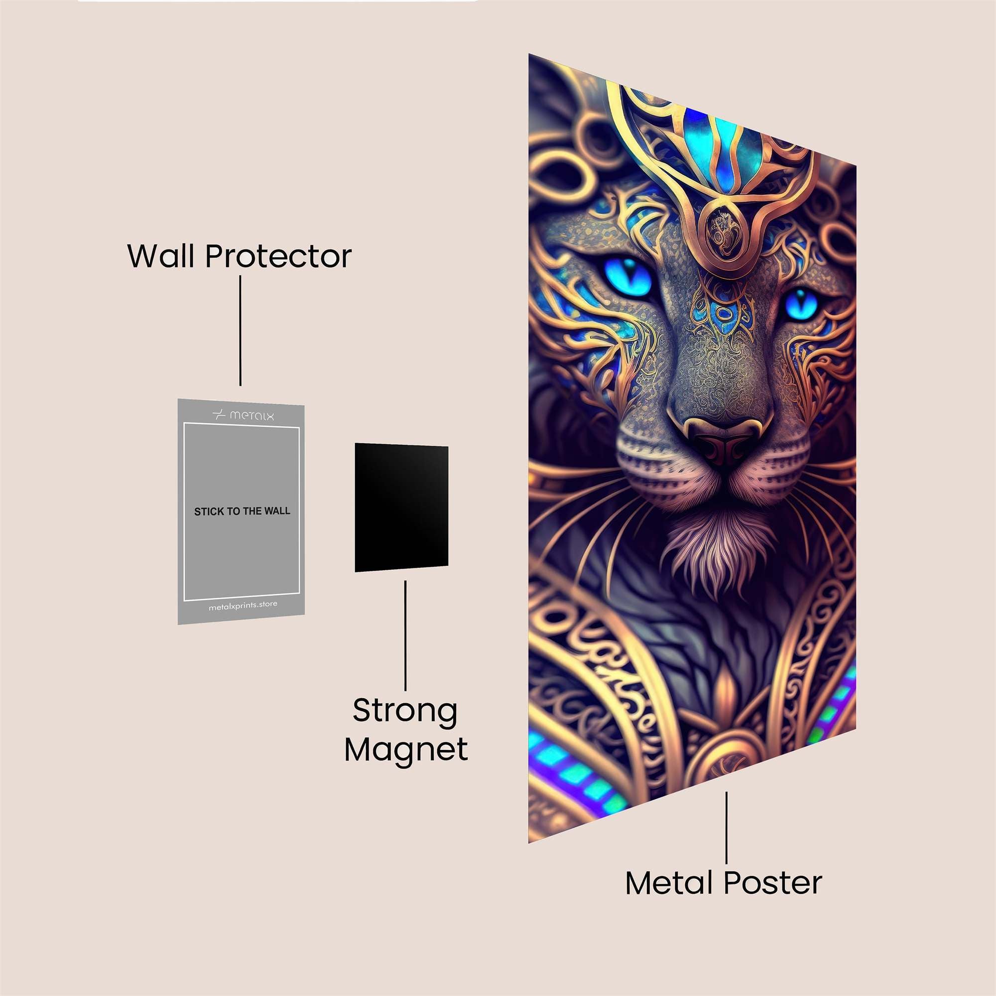 Majestic Enigma Safe Wall Magnetic / M