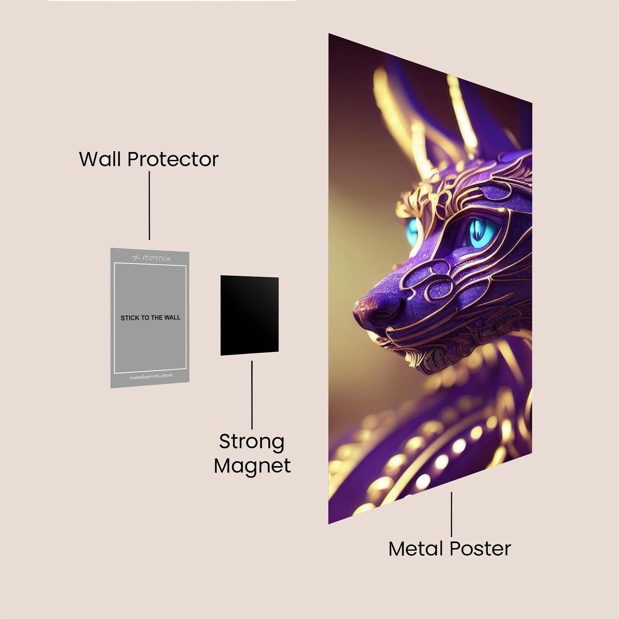 Majestic Enigma Safe Wall Magnetic / M