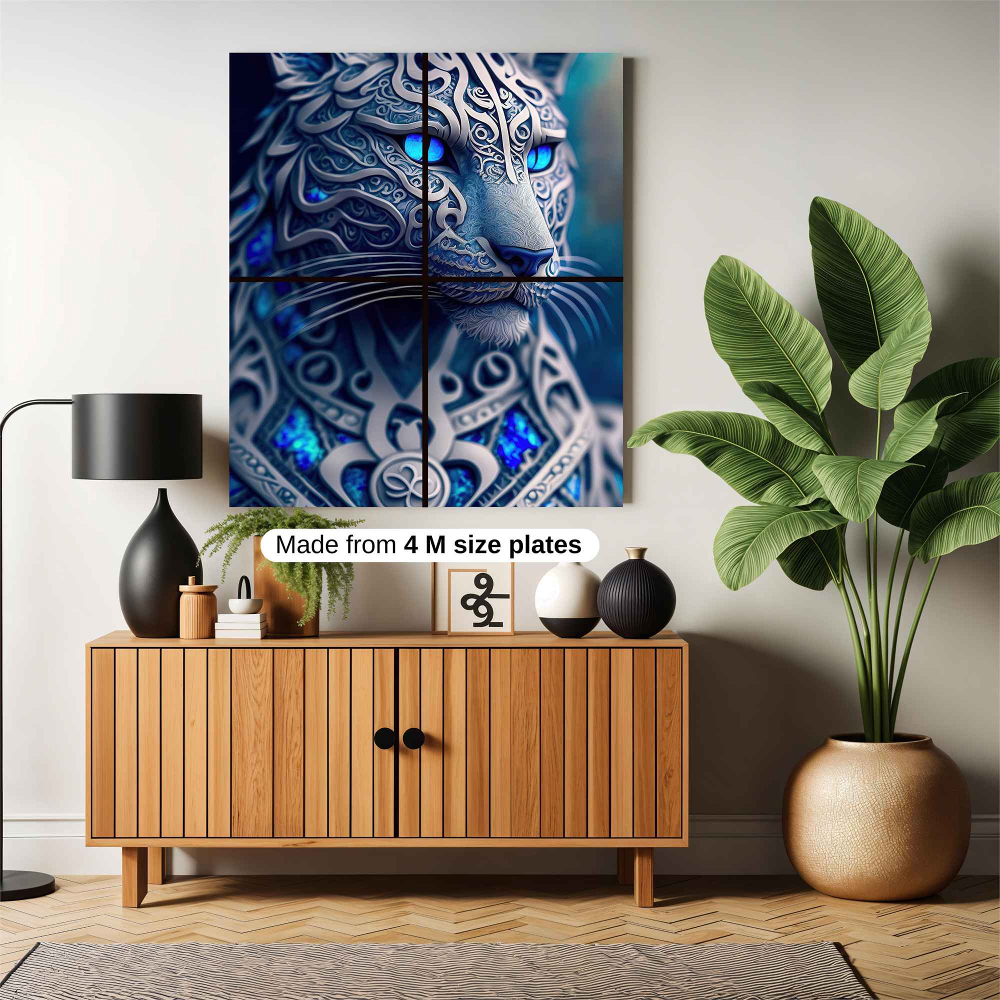 Mystic Tiger Safe Wall Magnetic / M