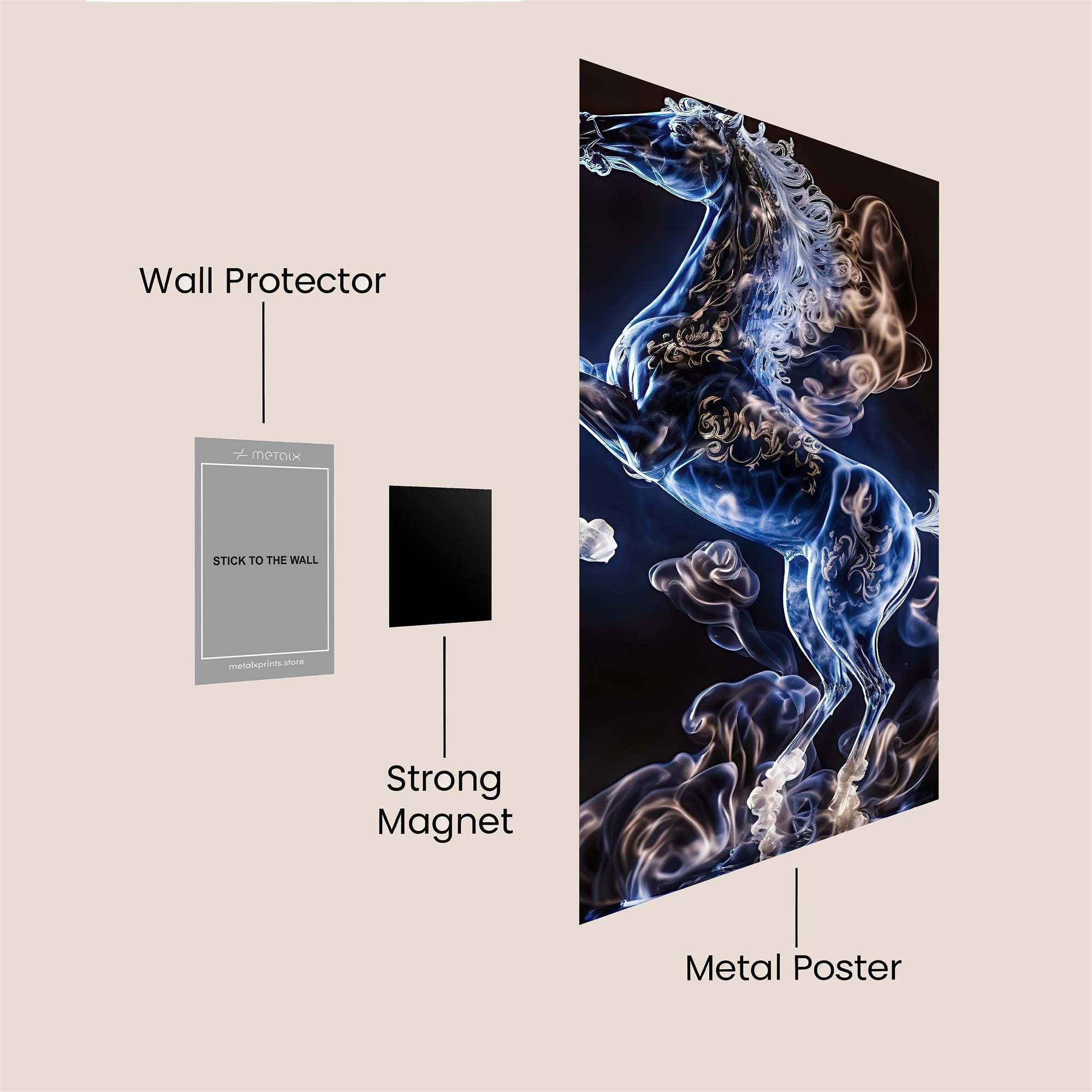 Ethereal Majesty Safe Wall Magnetic / M