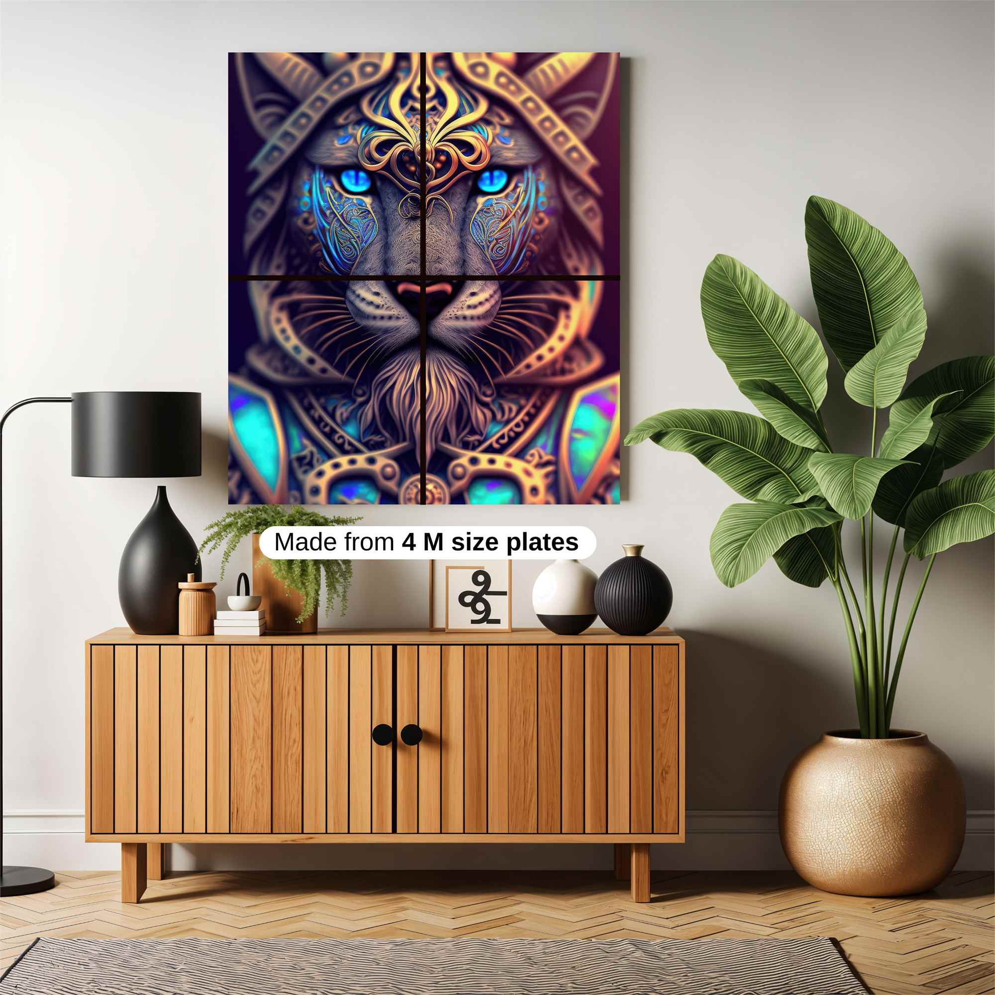 Lion Majesty Safe Wall Magnetic / M