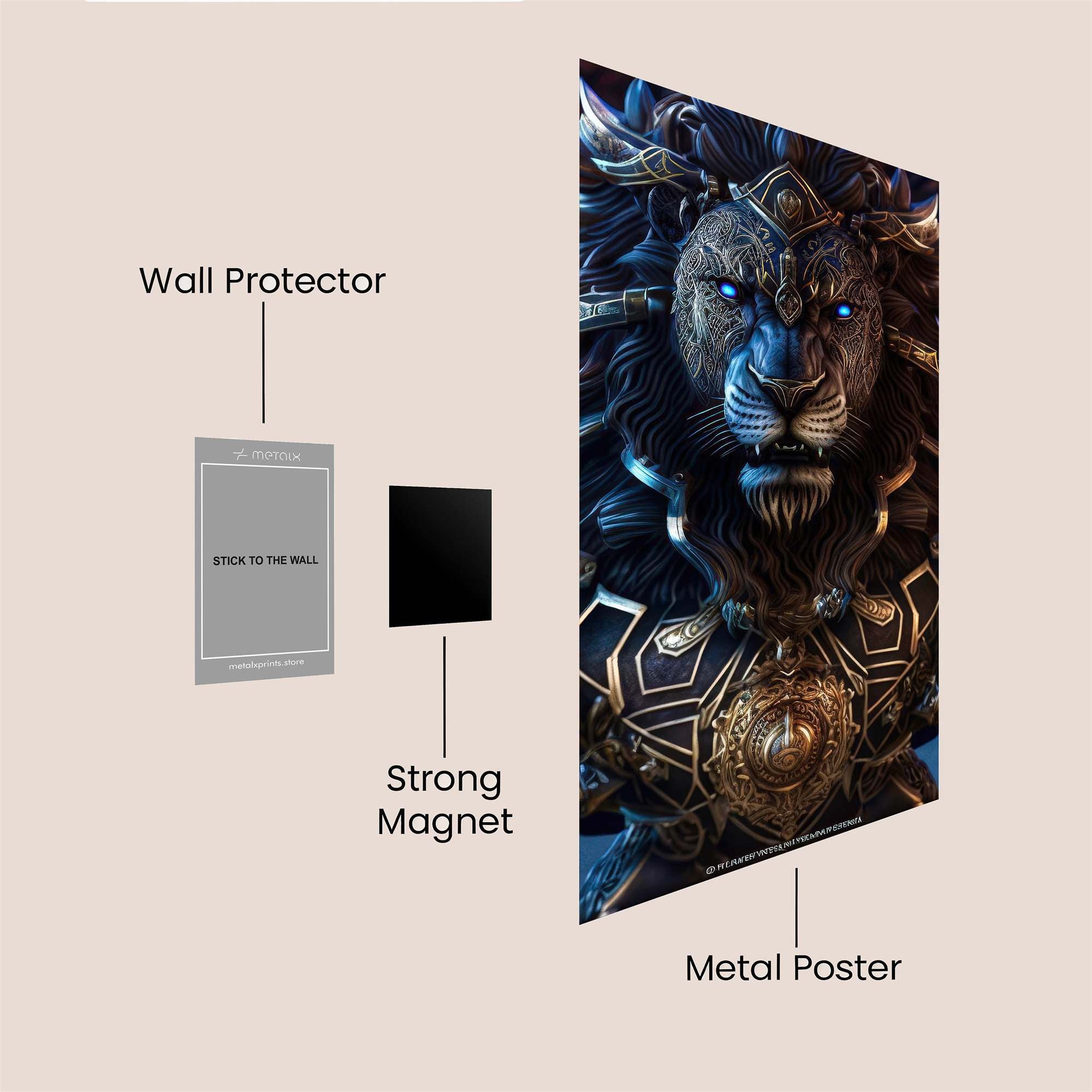 Anubis Majestic Safe Wall Magnetic / M