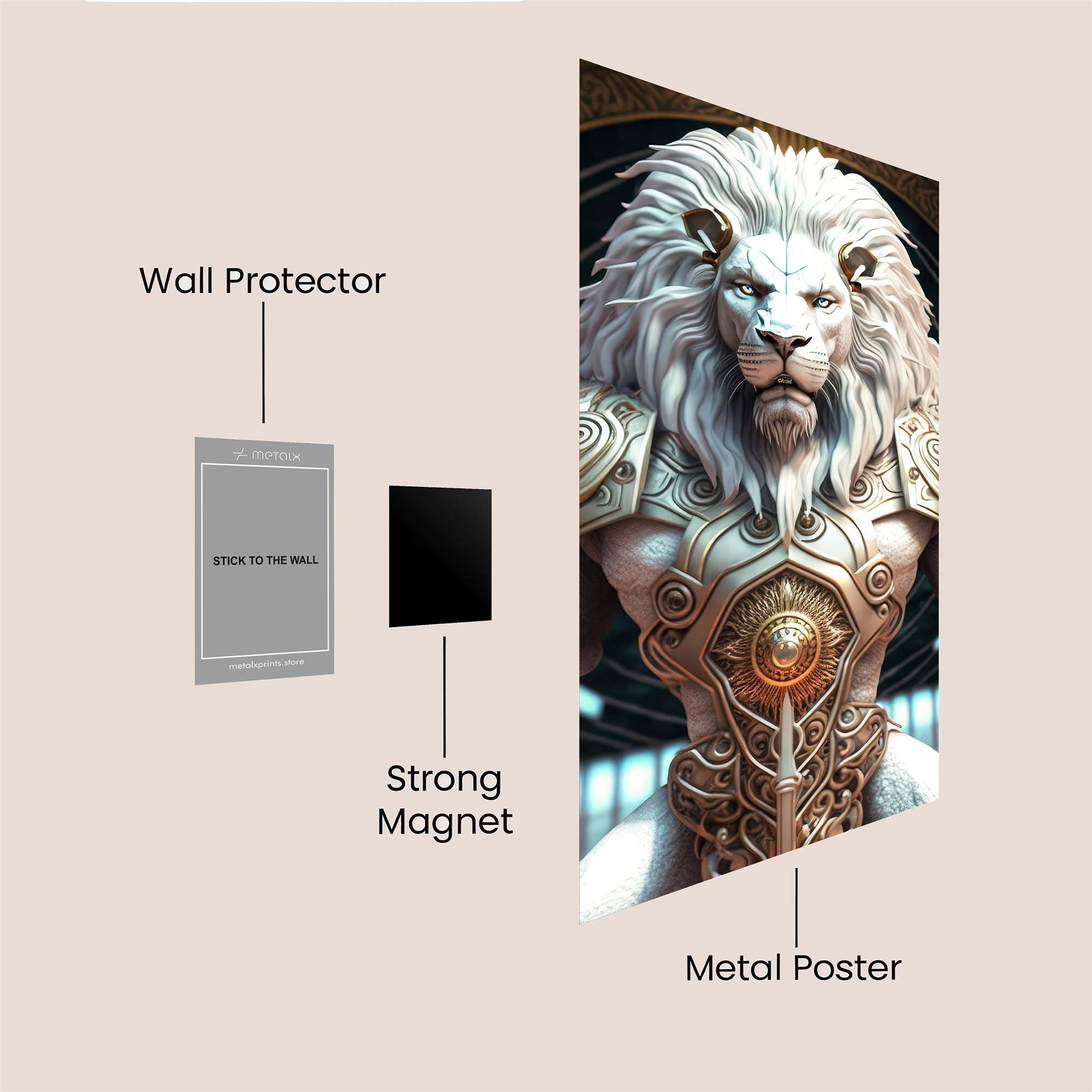 Lion Sovereign Safe Wall Magnetic / M
