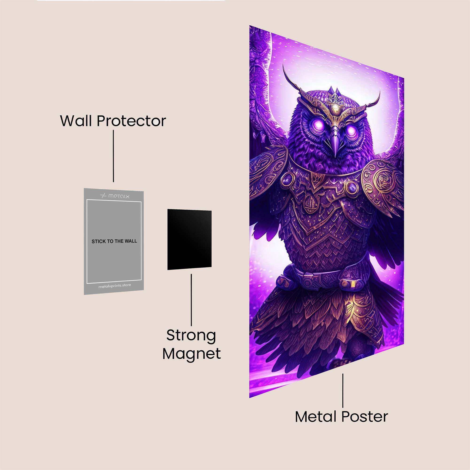 Anubis Majestic Safe Wall Magnetic / M