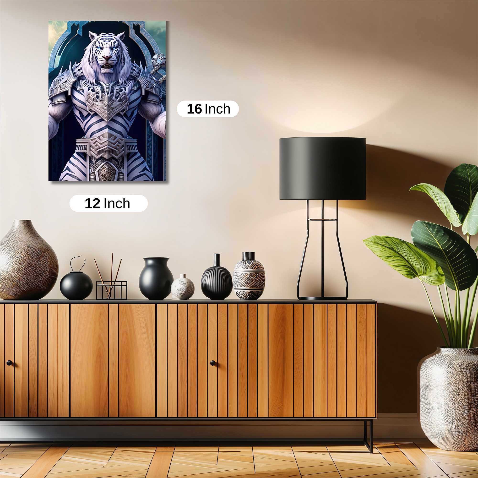 Tiger Monarch Safe Wall Magnetic / M