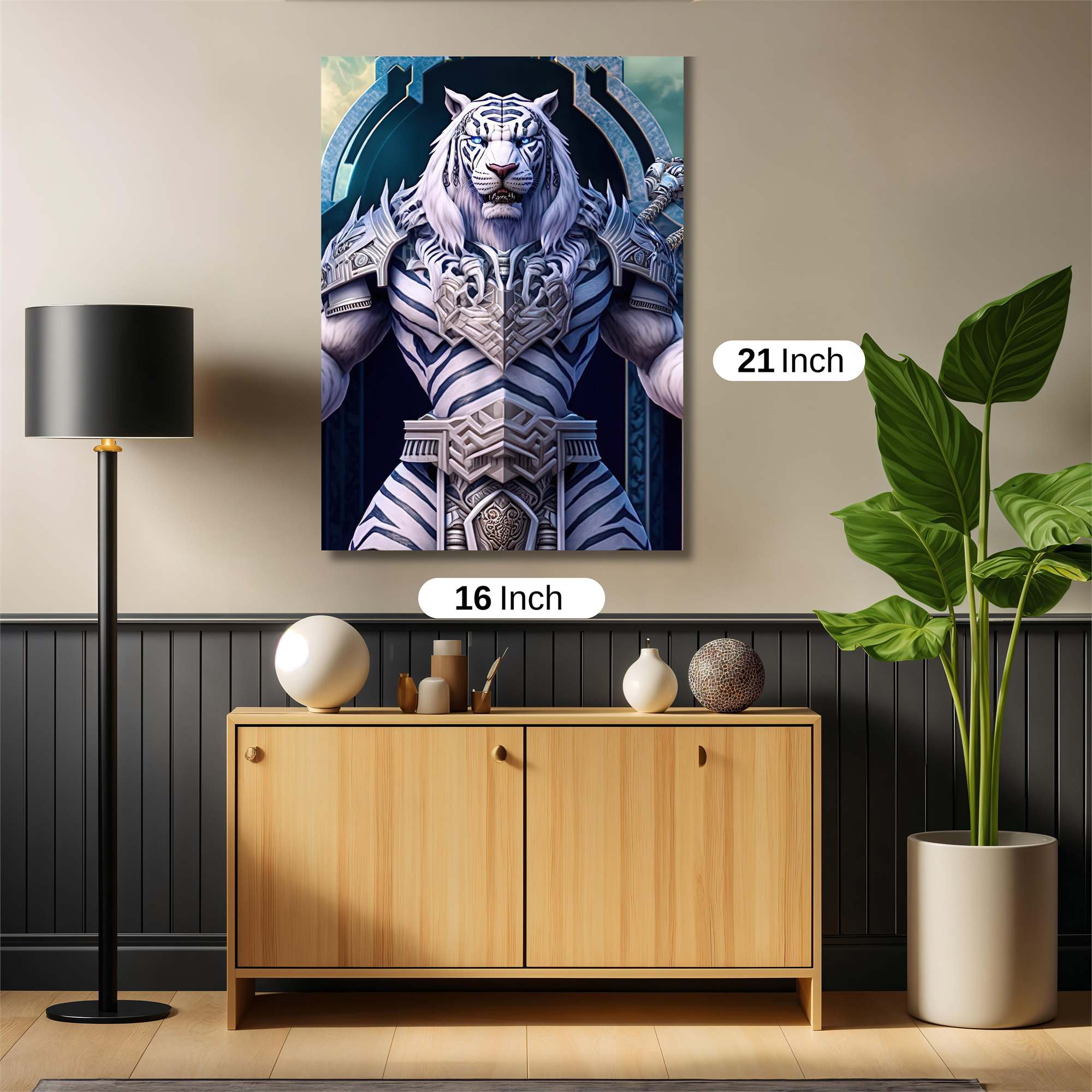 Tiger Monarch Safe Wall Magnetic / M