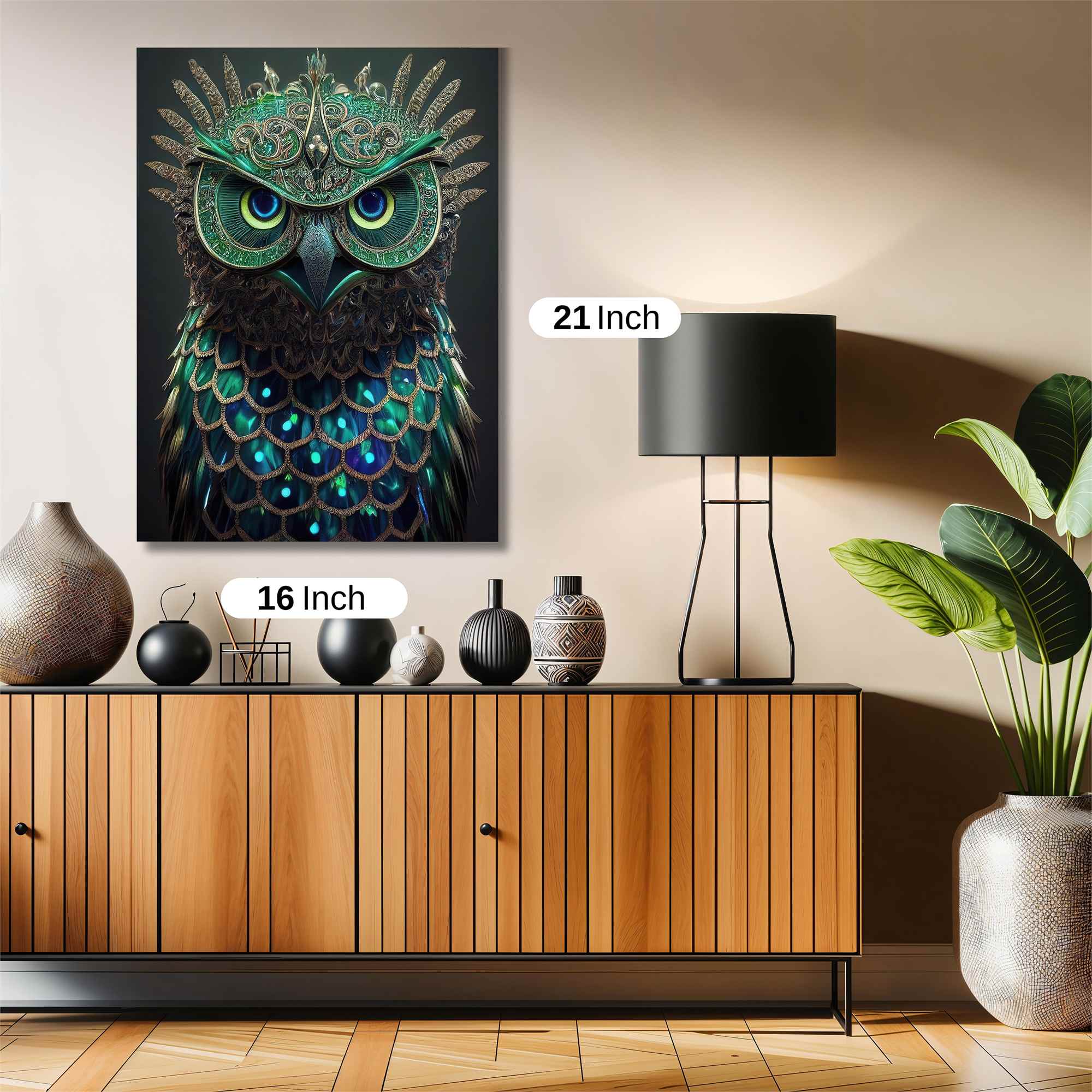 Owl Regal Safe Wall Magnetic / M