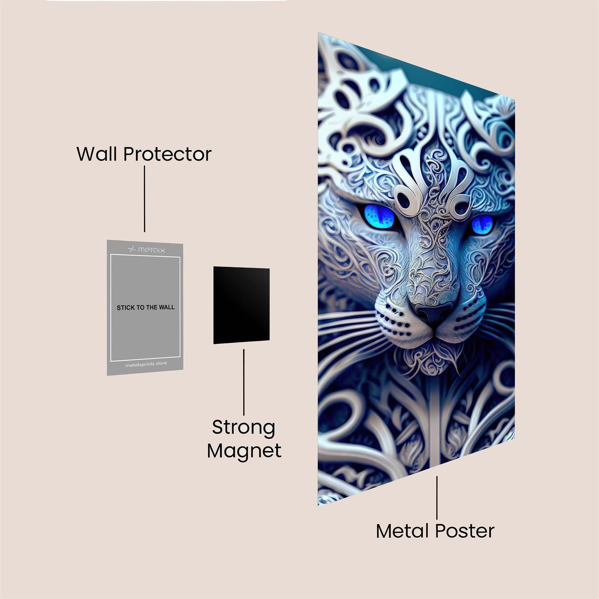 Frost Elegance Safe Wall Magnetic / M