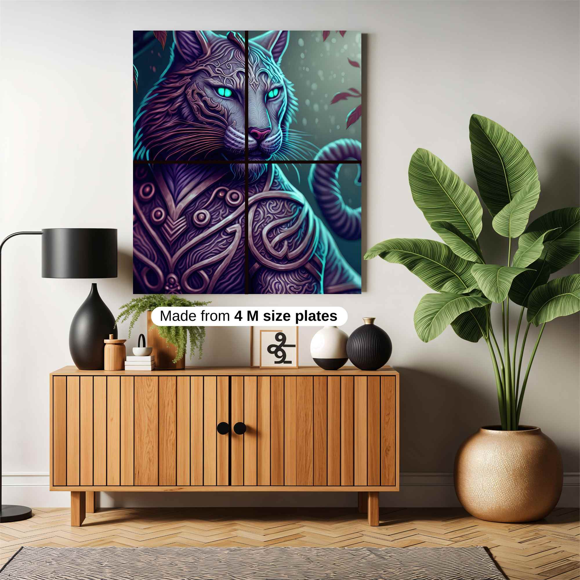 Mystic Tiger Safe Wall Magnetic / M