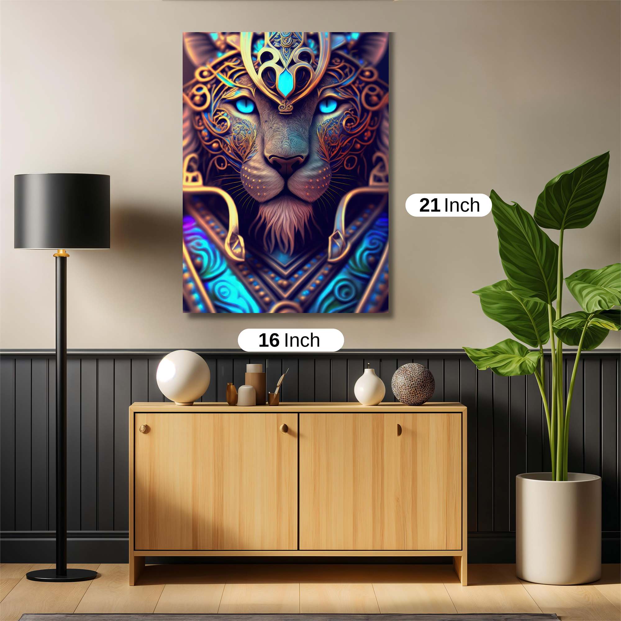 Lion Regal Safe Wall Magnetic / M