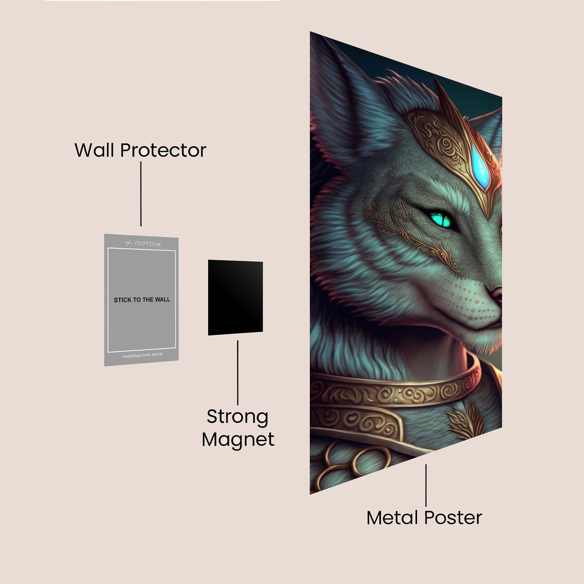 Regal Tranquility Safe Wall Magnetic / M