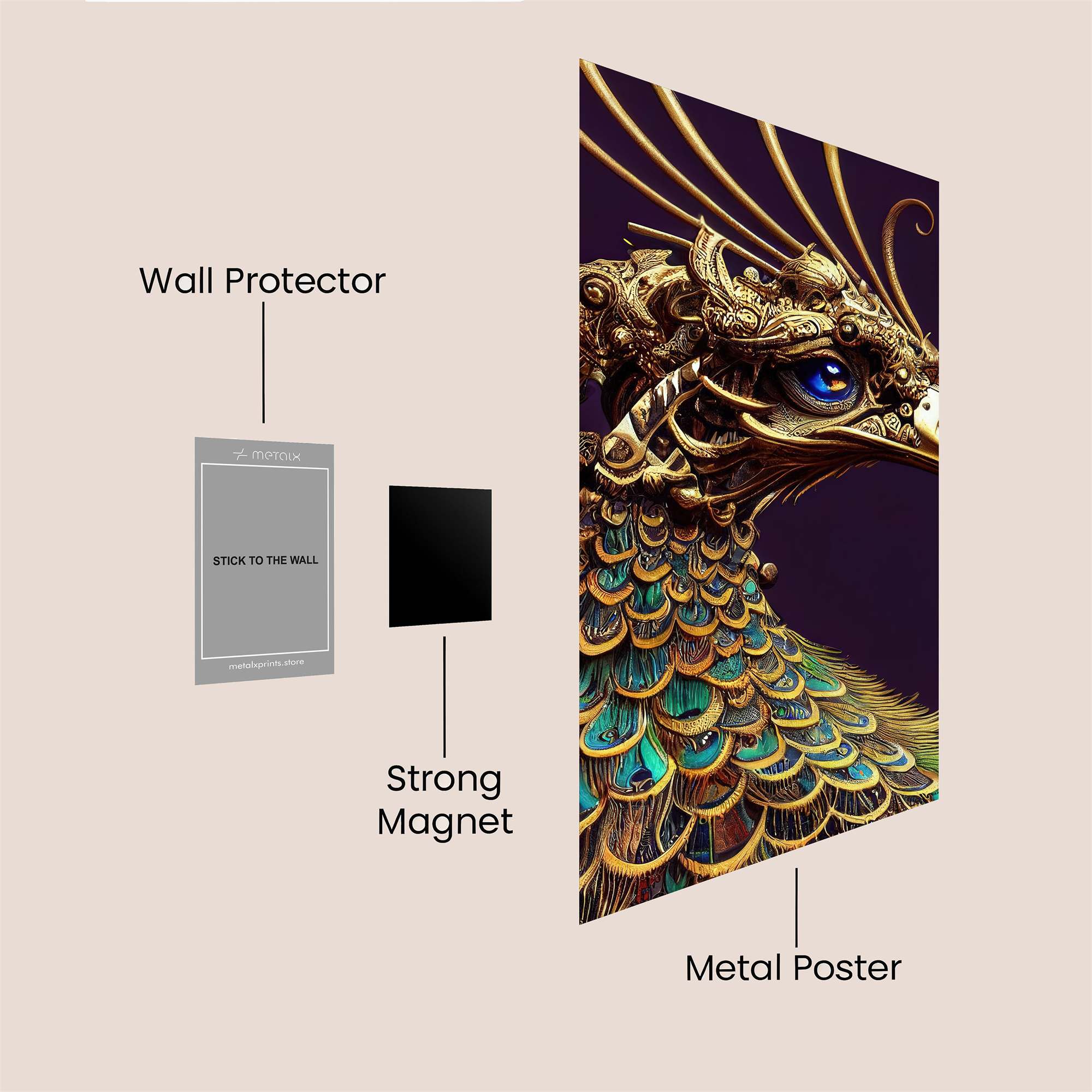 Phoenix Regal Safe Wall Magnetic / M