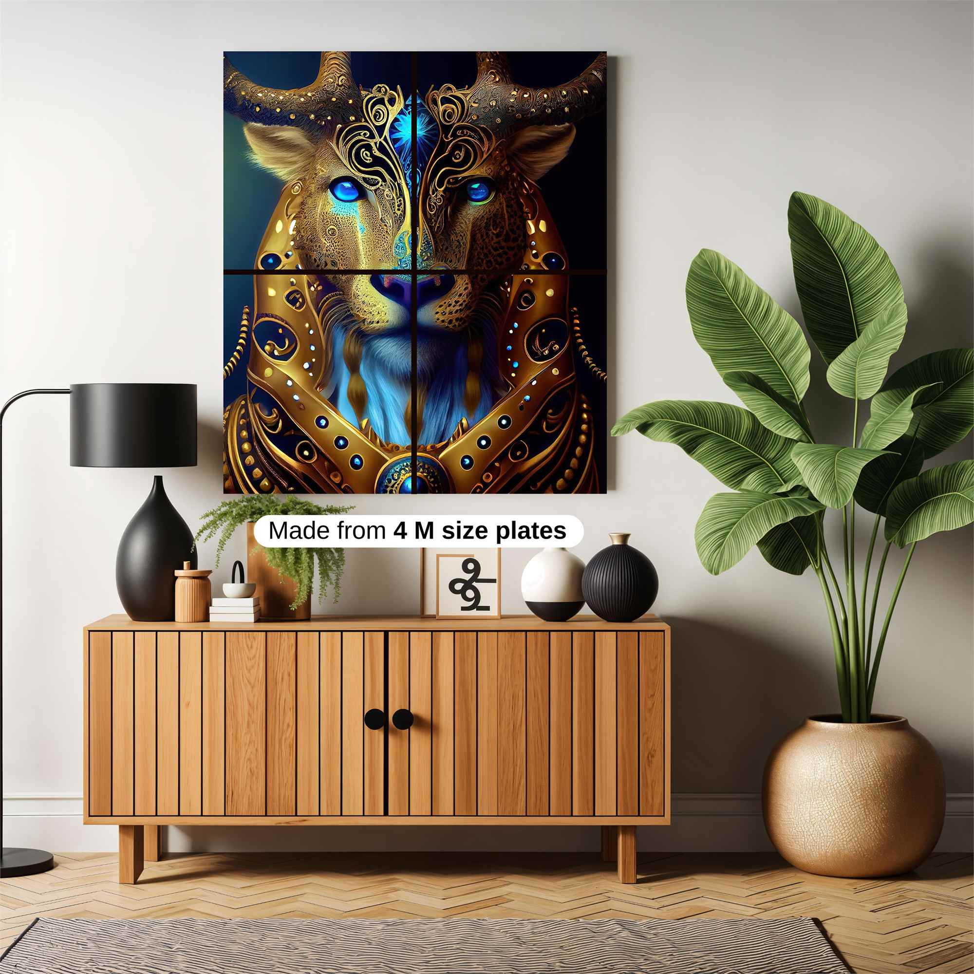 Lion Mystic Safe Wall Magnetic / M