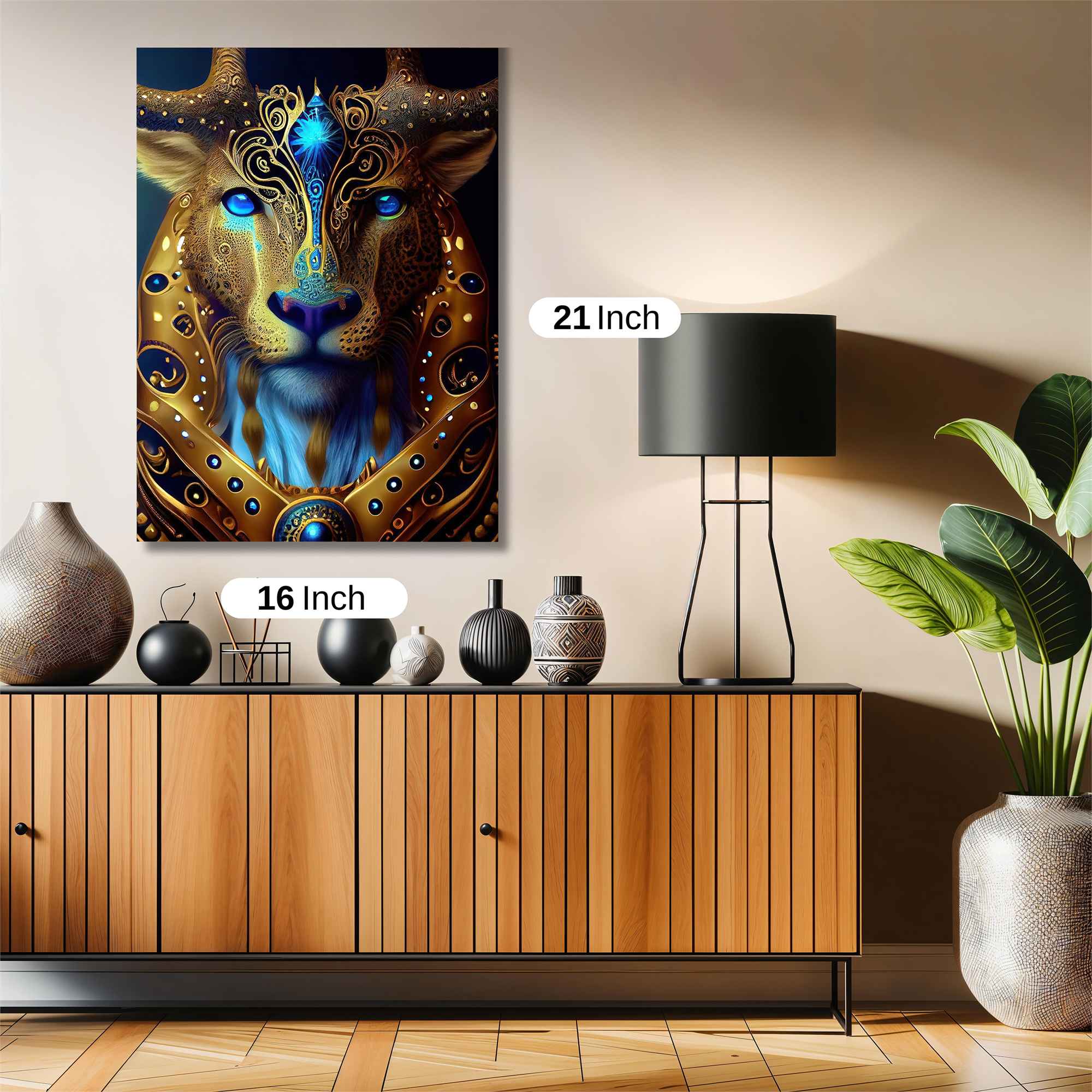 Lion Mystic Safe Wall Magnetic / M