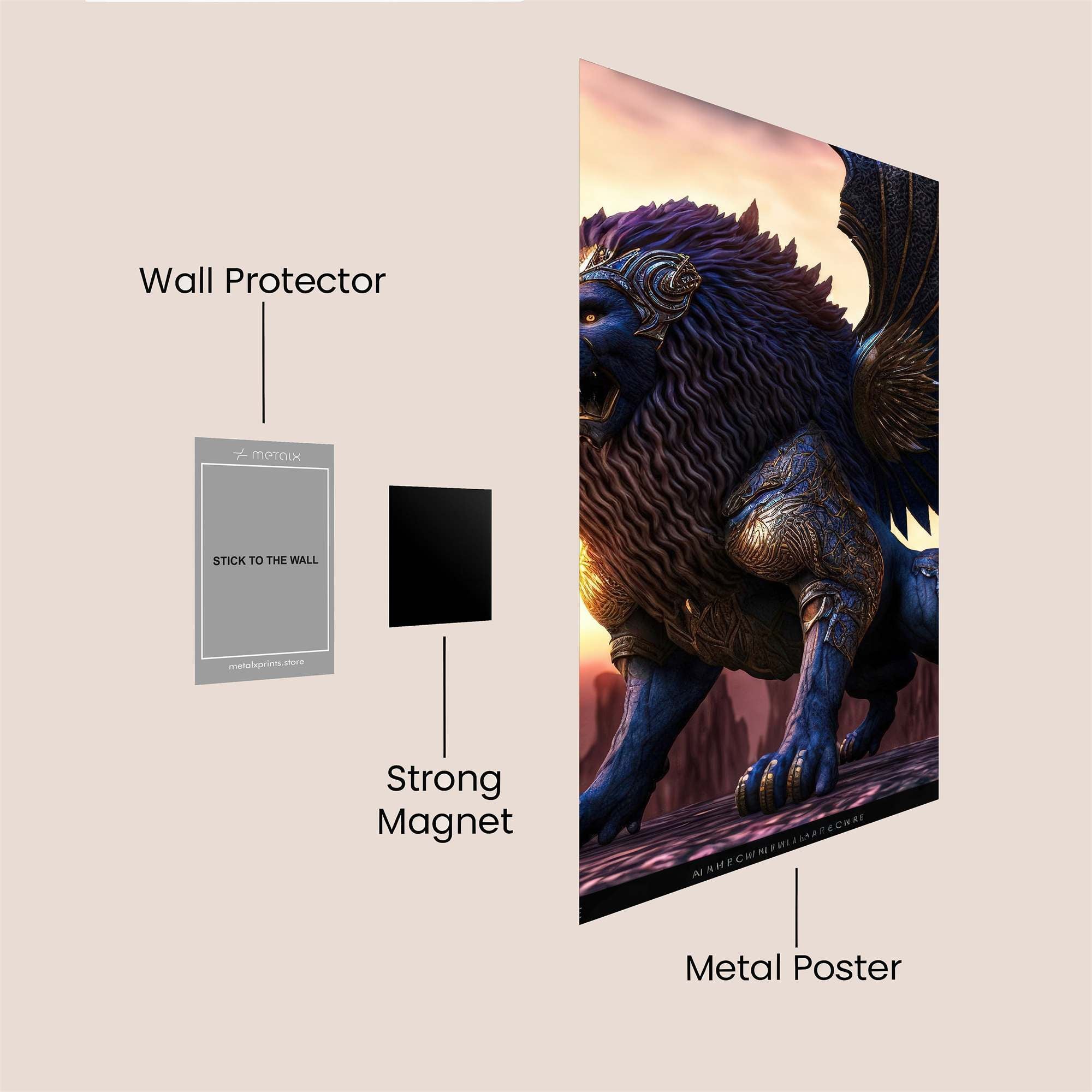 Regal Beast Safe Wall Magnetic / M