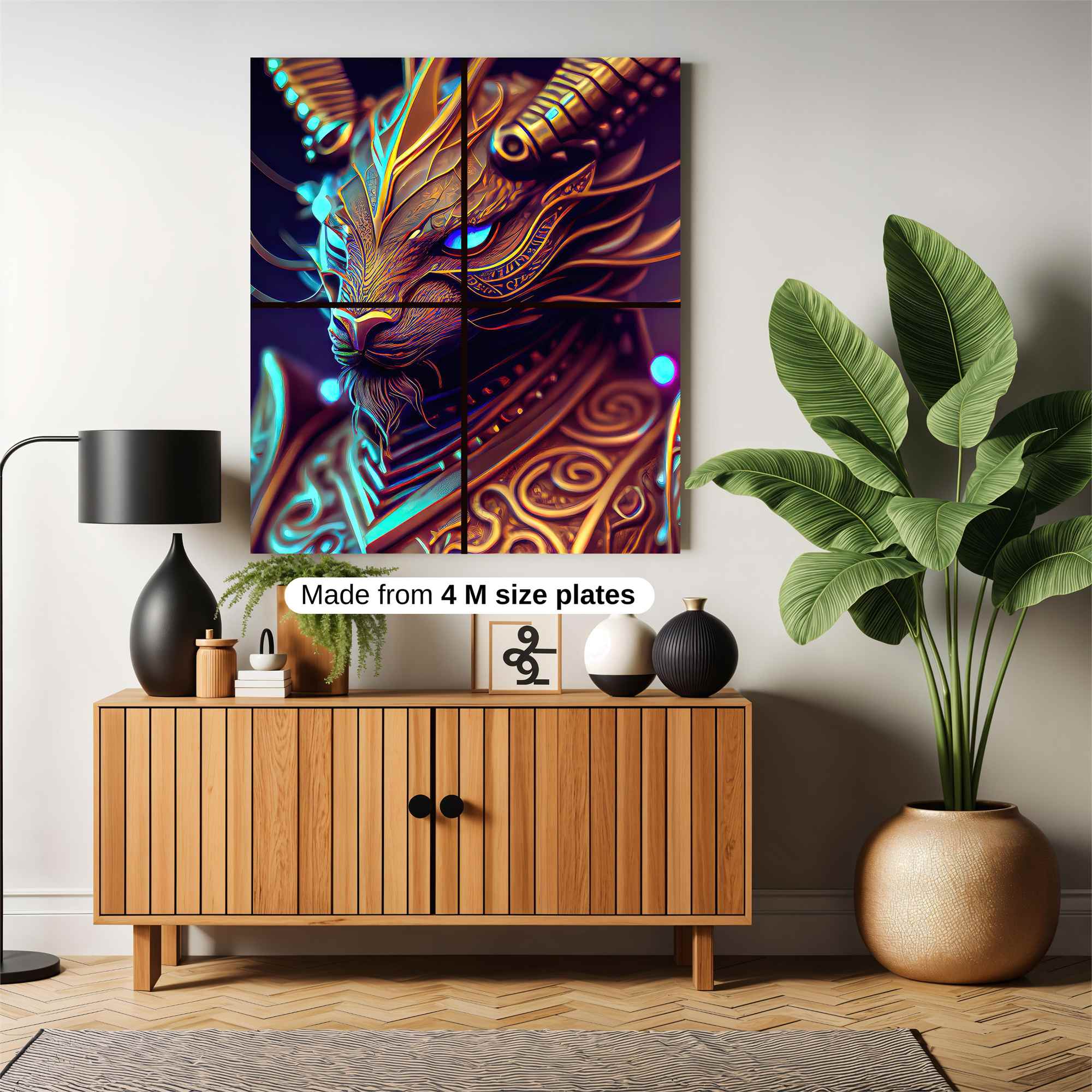 Dragon Majestic Safe Wall Magnetic / M