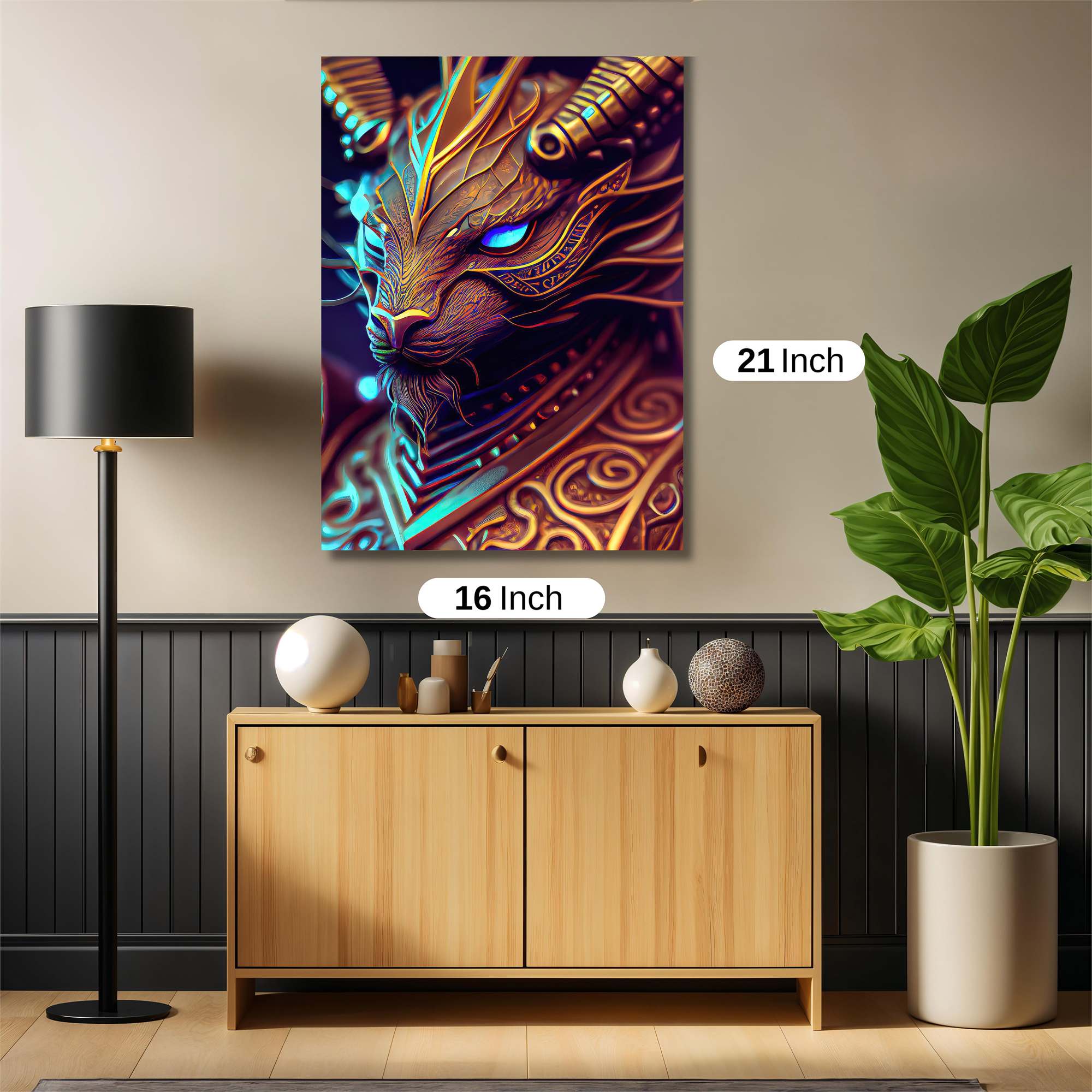 Dragon Majestic Safe Wall Magnetic / M