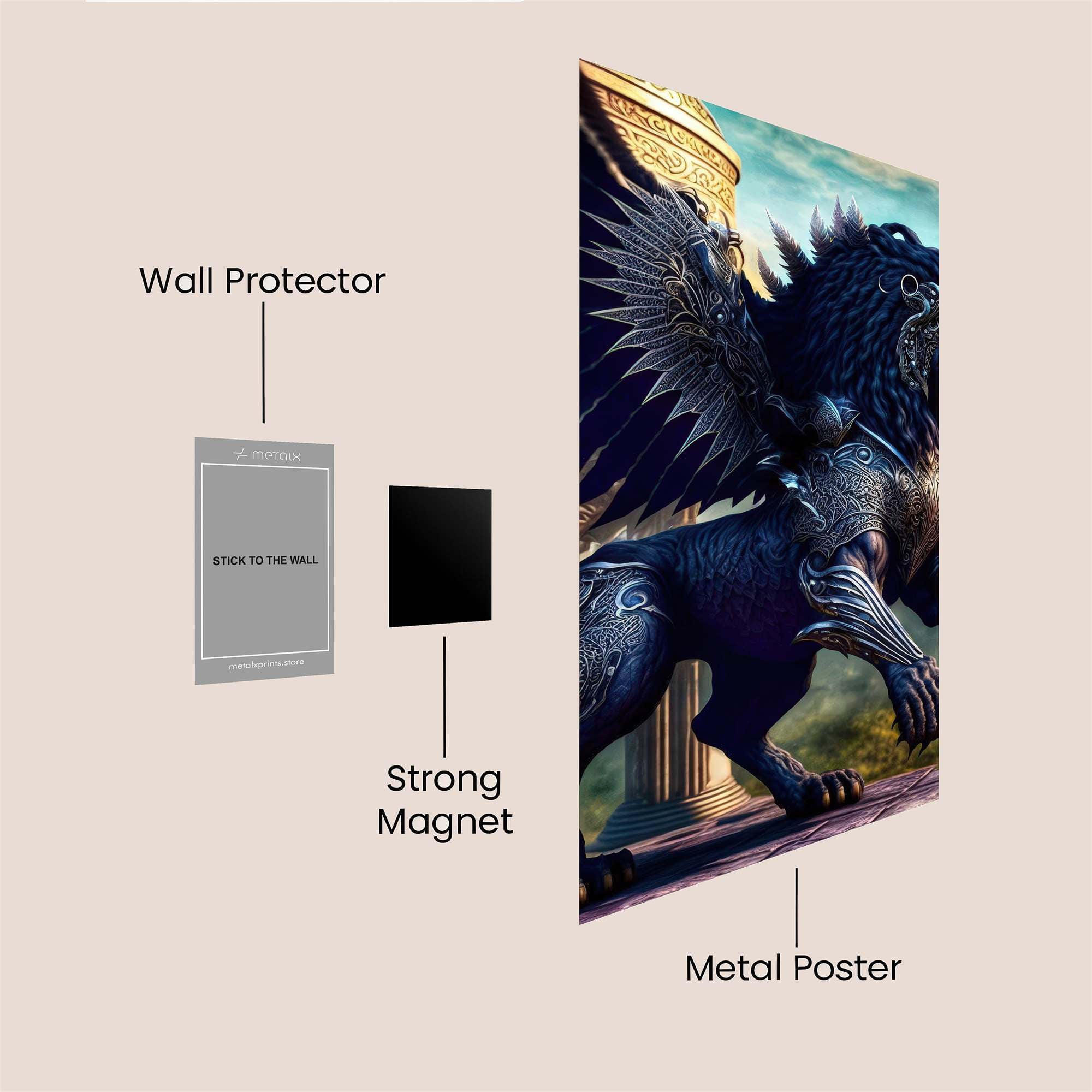 Griffin Majesty Safe Wall Magnetic / M