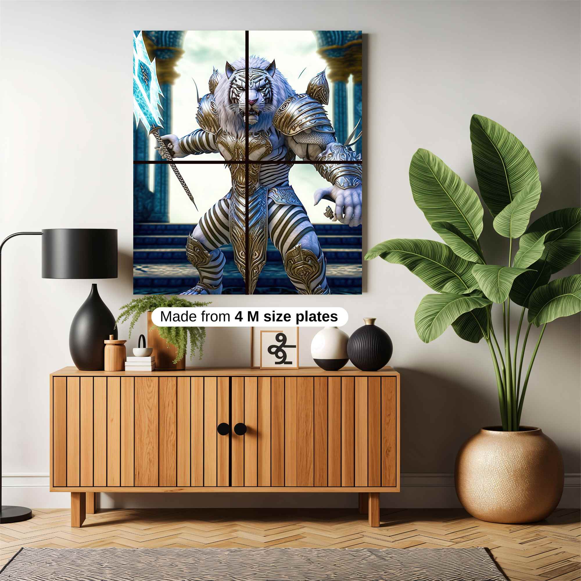 Tiger Monarch Safe Wall Magnetic / M