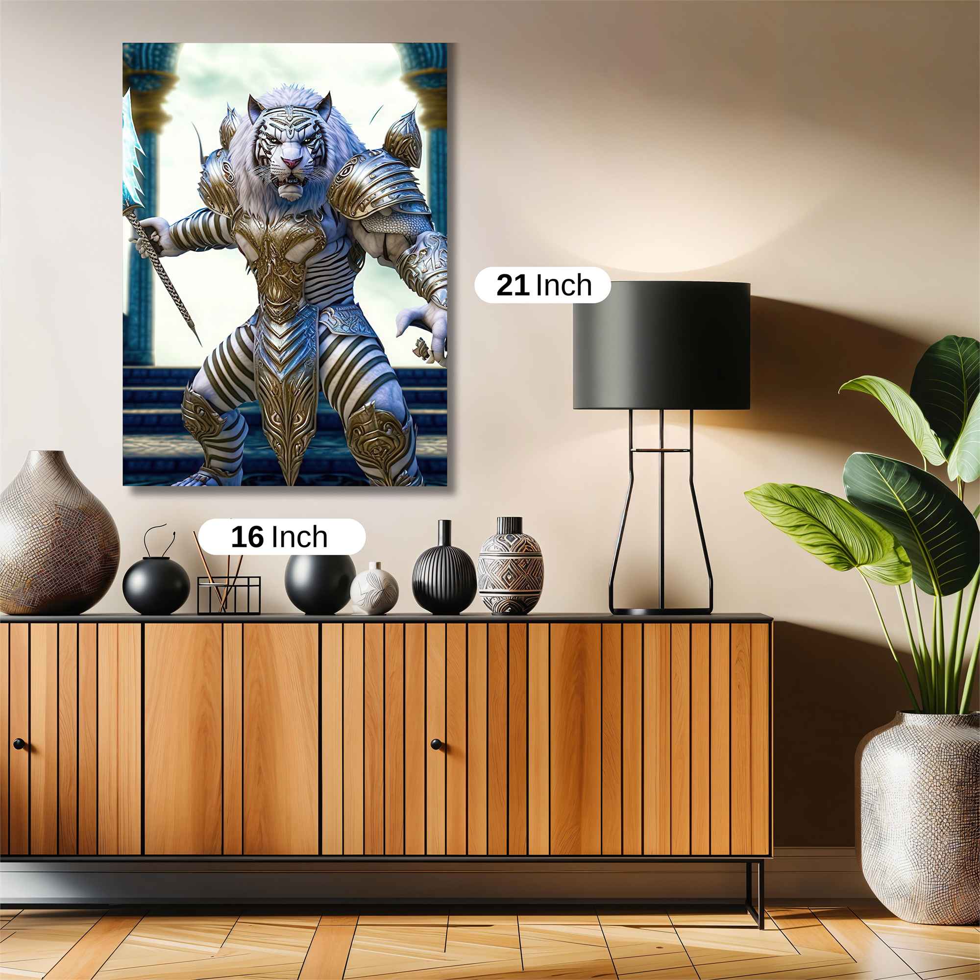 Tiger Monarch Safe Wall Magnetic / M