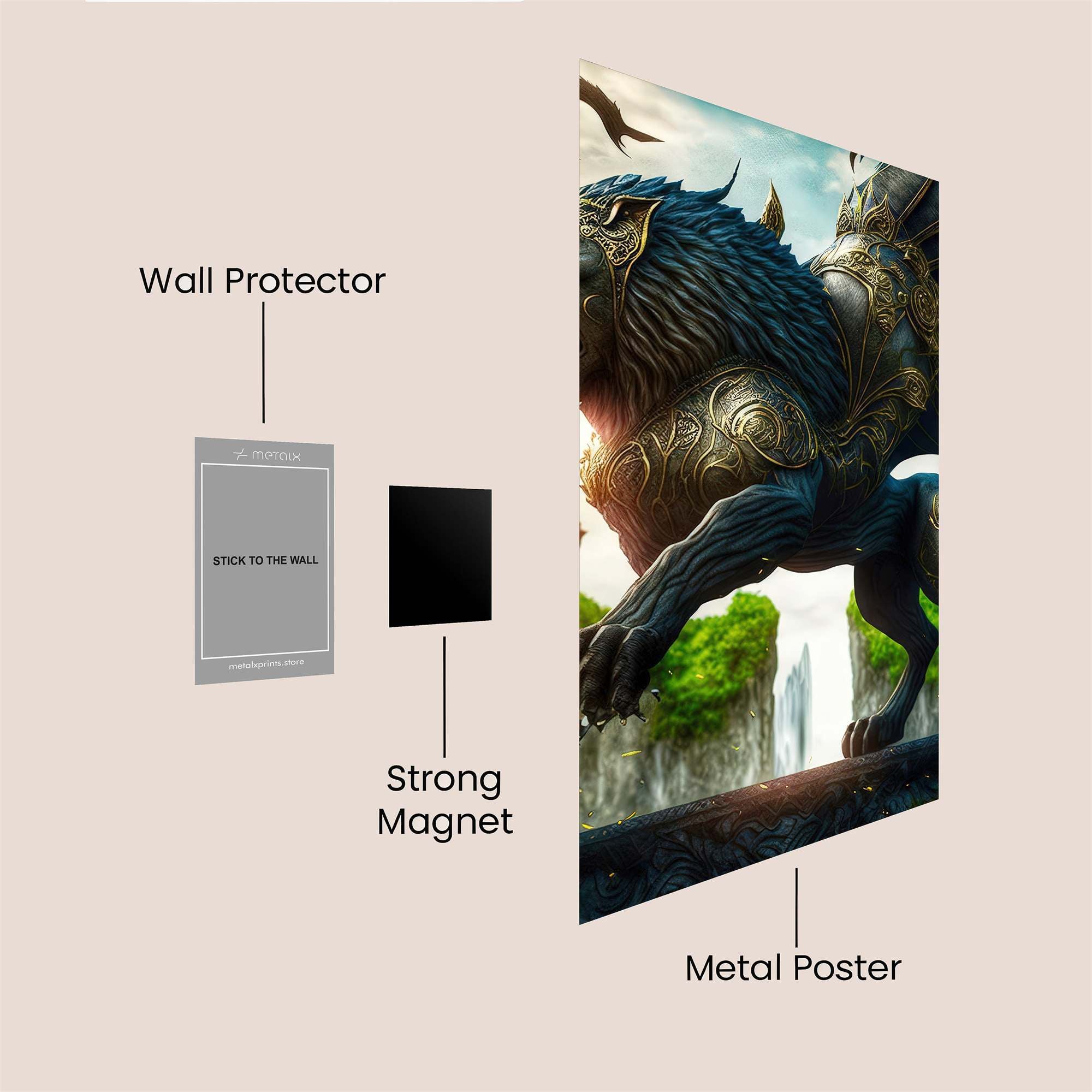 Griffin Majesty Safe Wall Magnetic / M