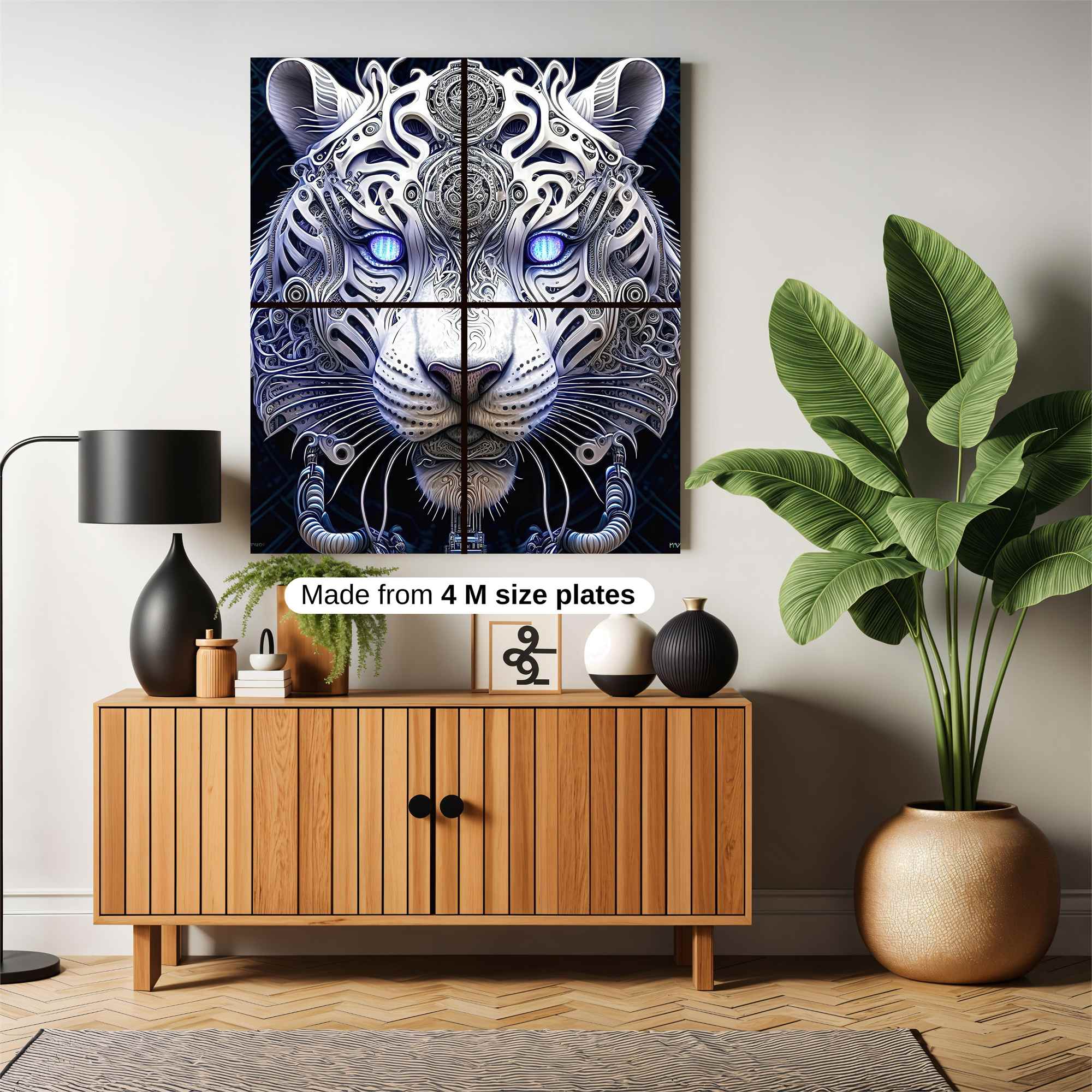 Tiger Mystic Safe Wall Magnetic / M