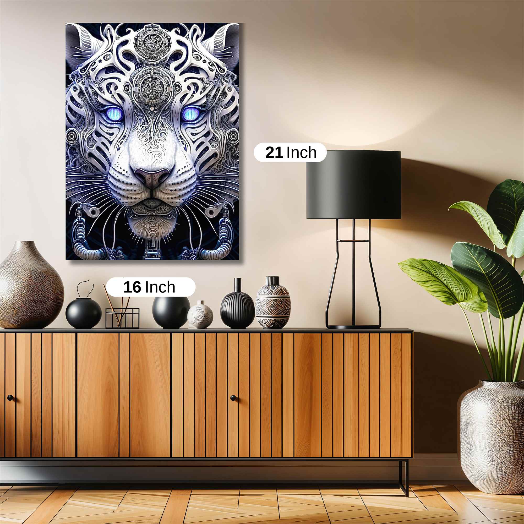 Tiger Mystic Safe Wall Magnetic / M
